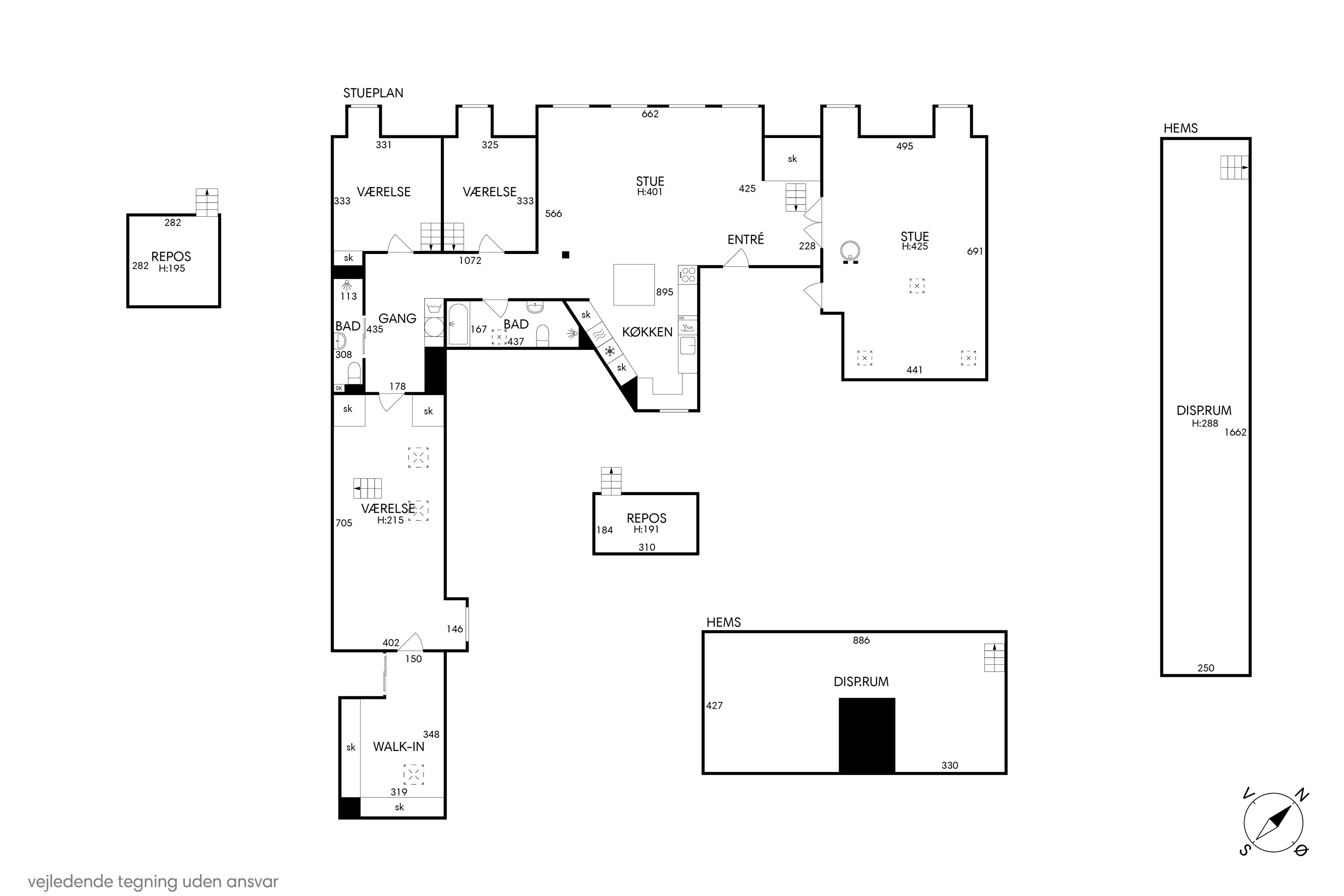 Plantegninger billede af Strandgade 12, 3., 1401 København K