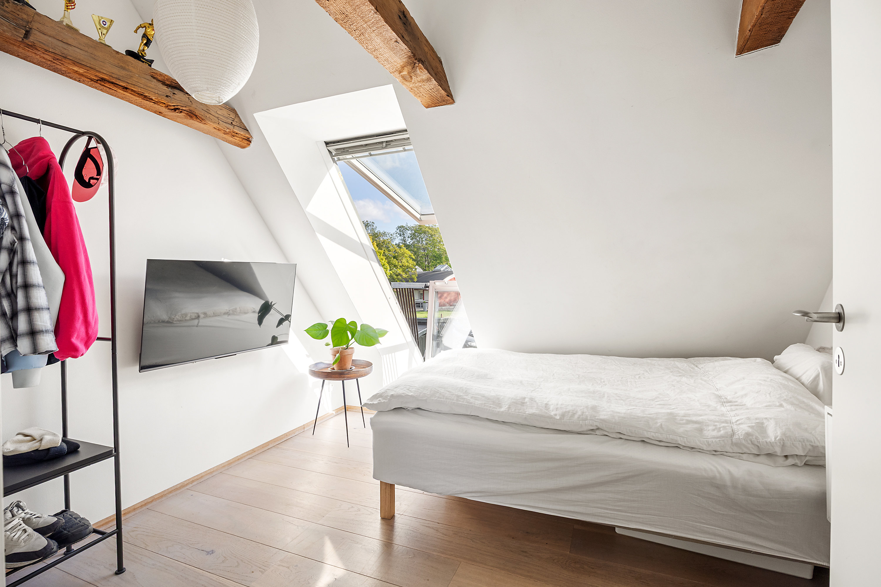 Fremhævet soveværelse billede i fuldskærmstilstand. Billede af Krudtløbsvej 2D, 1439 København K