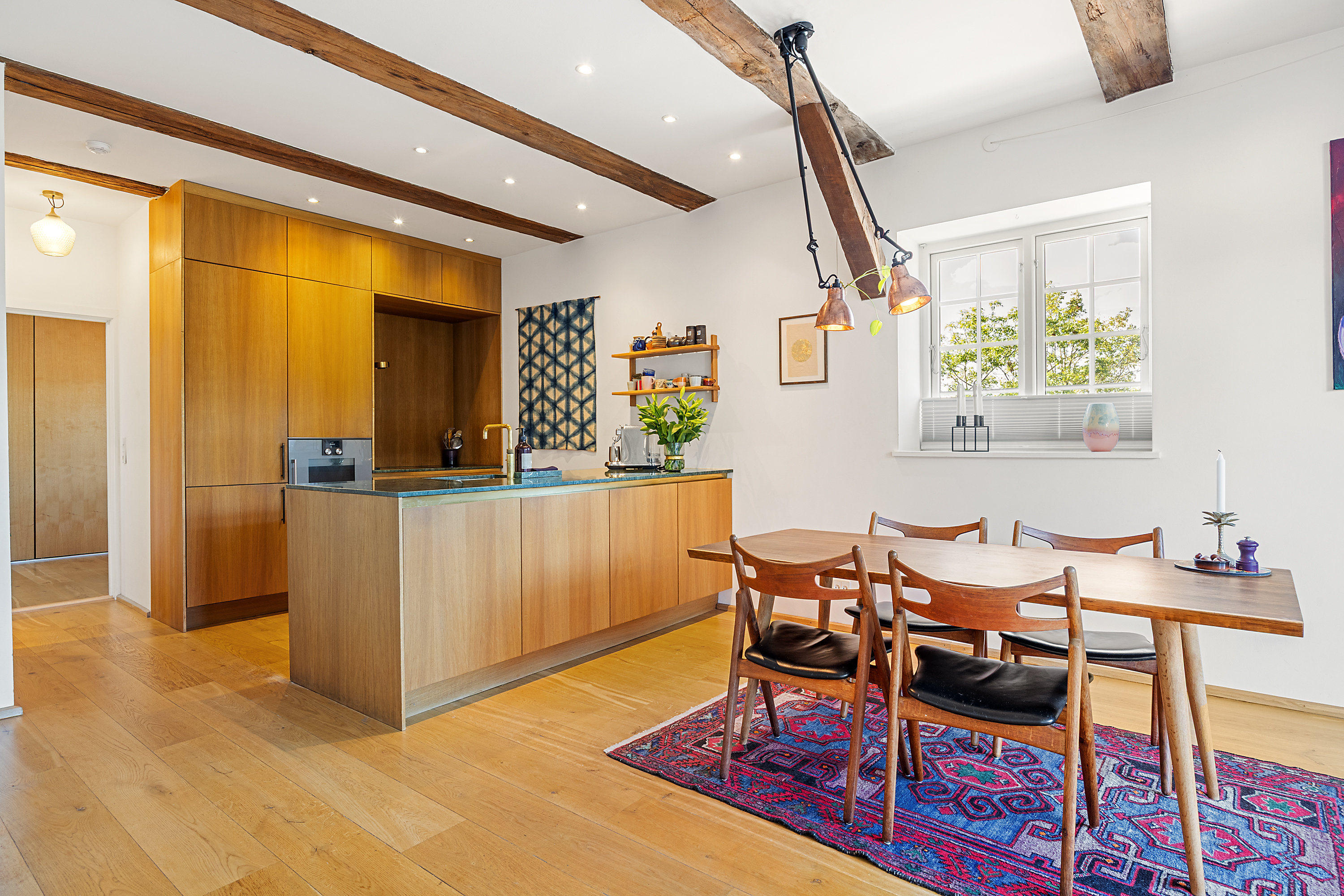 Fremhævet køkken / alrum billede i fuldskærmstilstand. Billede af Krudtløbsvej 2D, 1439 København K