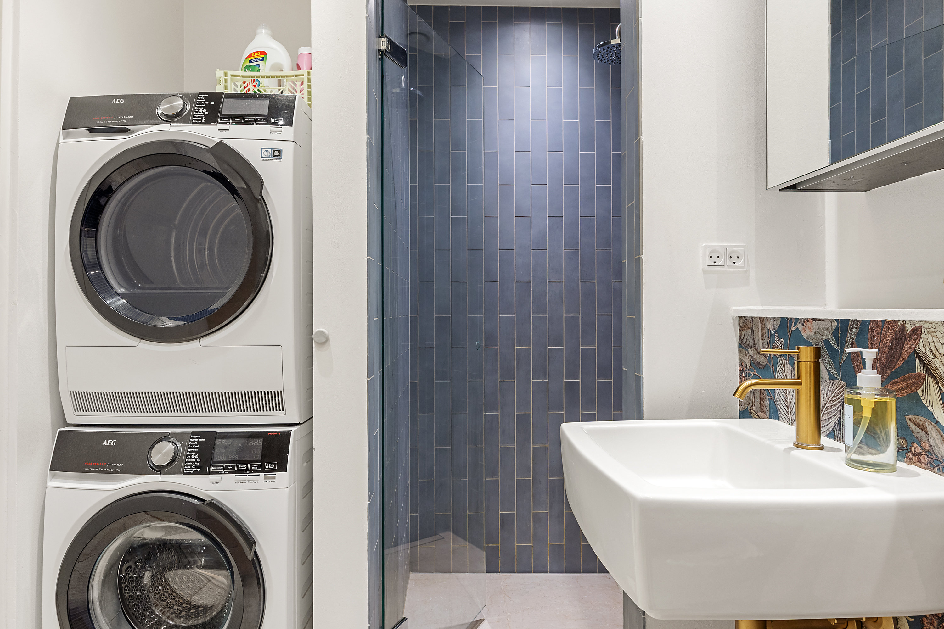 Fremhævet badeværelse billede i fuldskærmstilstand. Billede af Krudtløbsvej 2D, 1439 København K