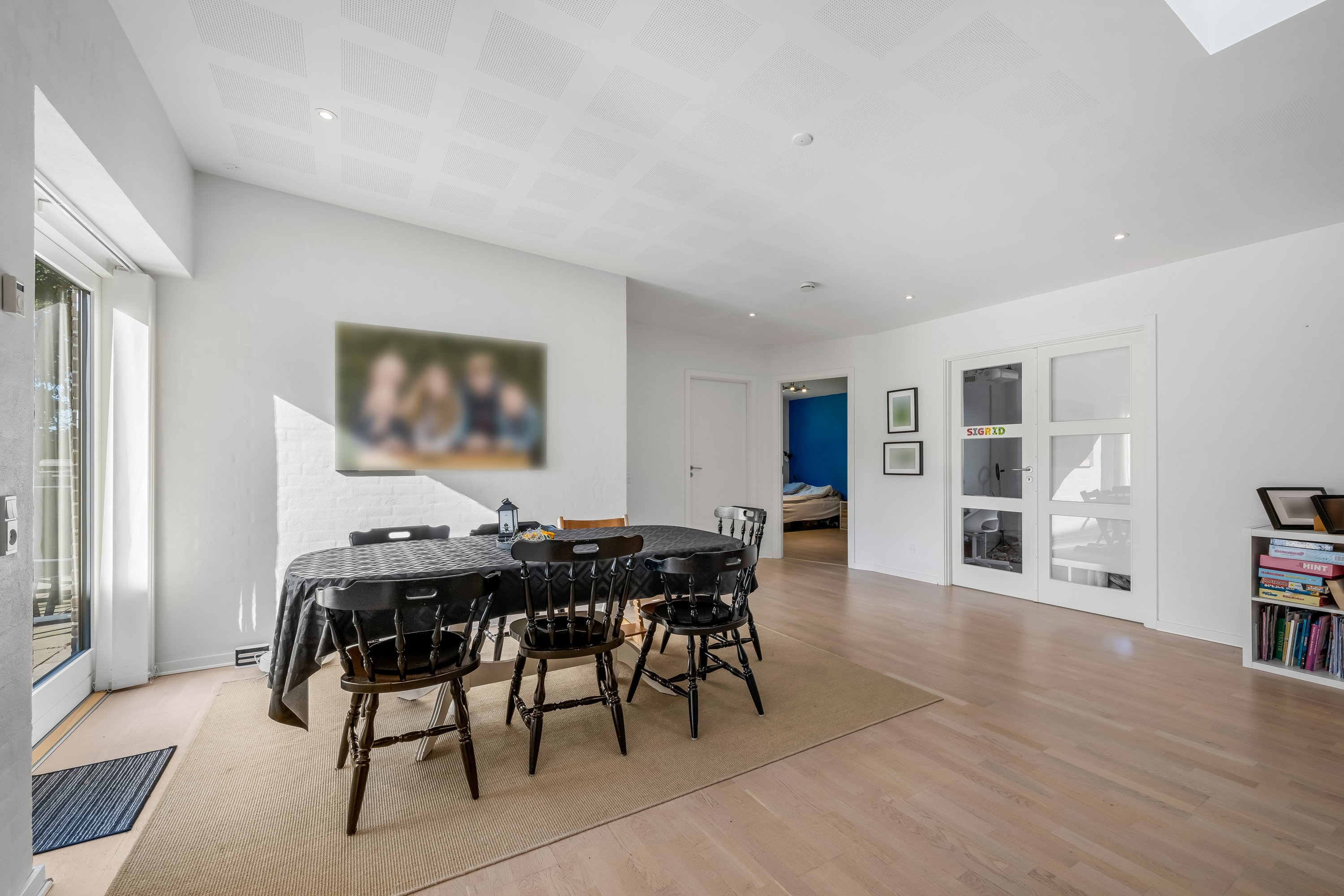 Fremhævet stue billede i fuldskærmstilstand. Billede af Ganeråparken 8, 6900 Skjern