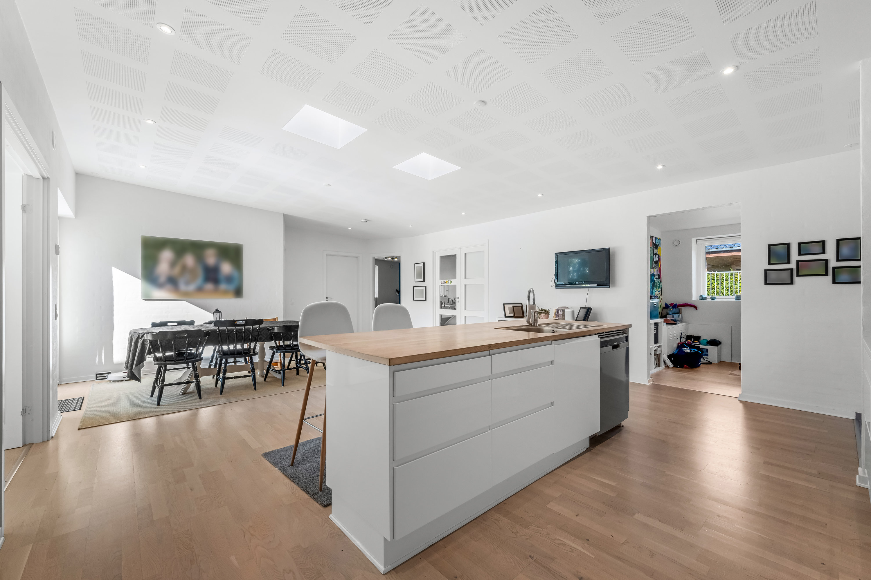 Fremhævet køkken billede i fuldskærmstilstand. Billede af Ganeråparken 8, 6900 Skjern