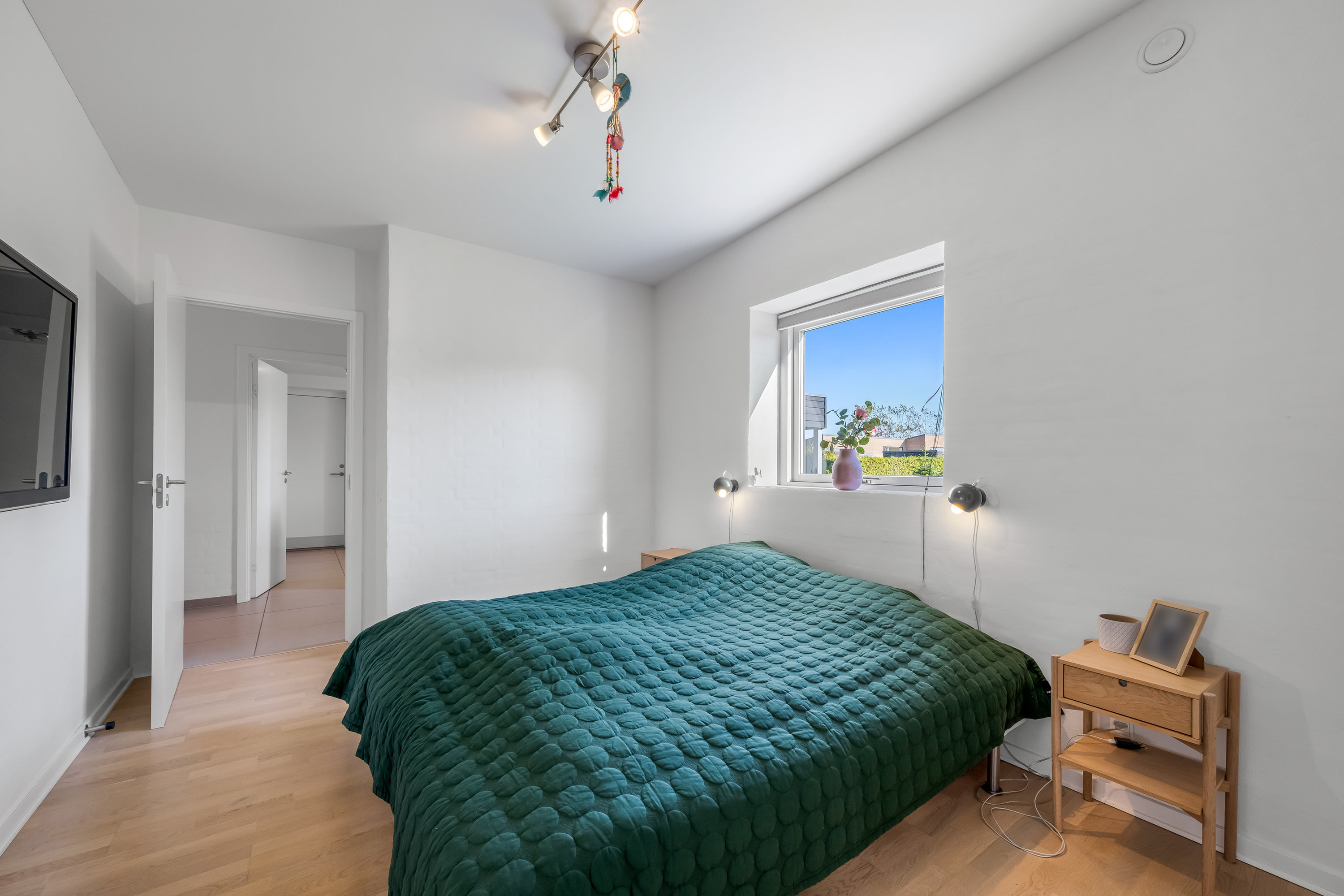 Fremhævet soveværelse billede i fuldskærmstilstand. Billede af Ganeråparken 8, 6900 Skjern