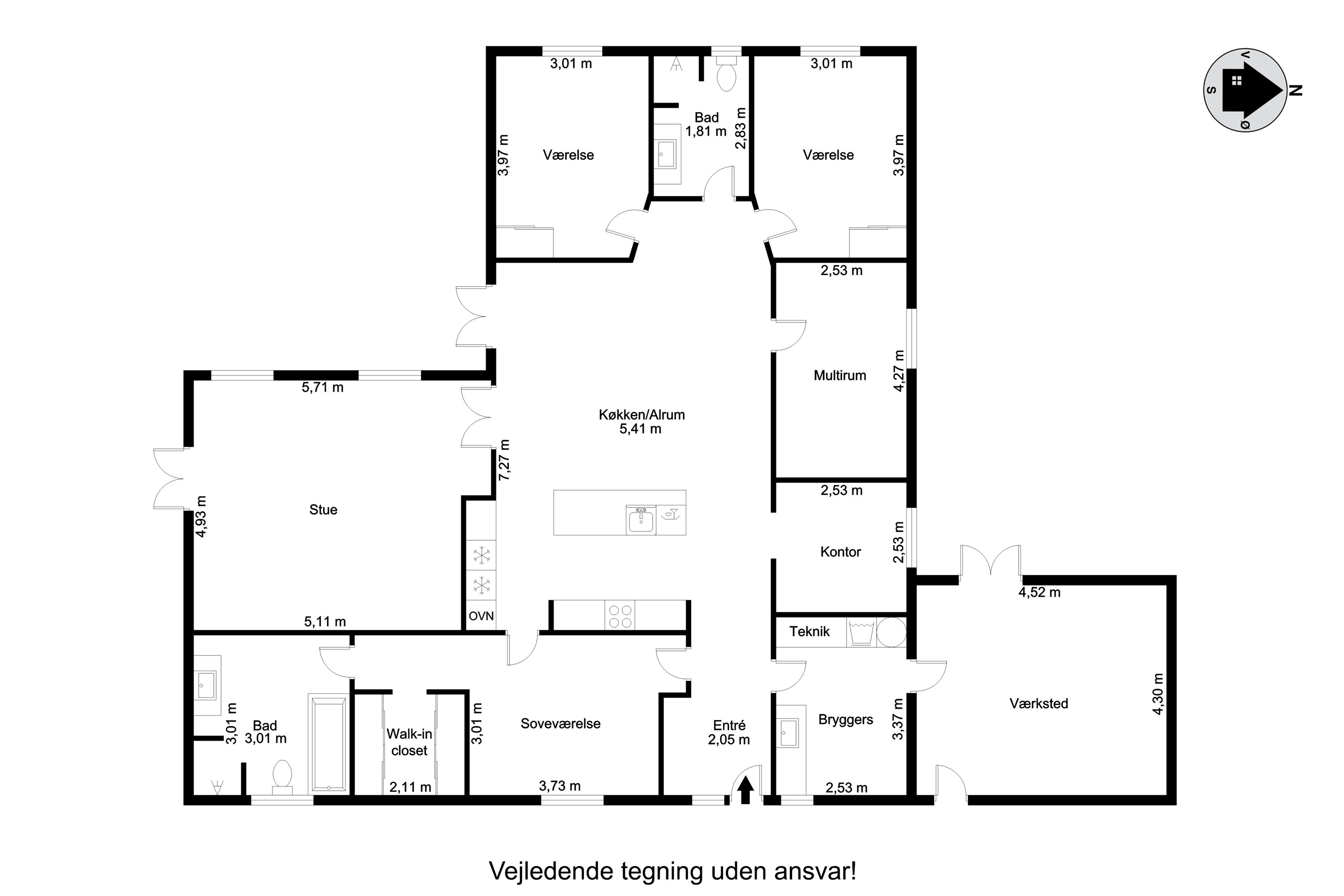 Plantegninger billede af Ganeråparken 8, 6900 Skjern