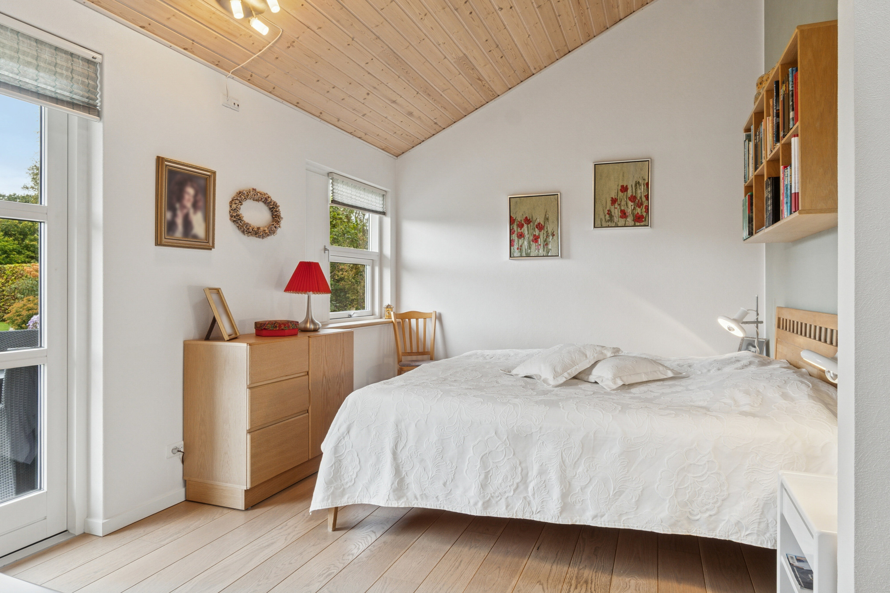 Fremhævet soveværelse billede i fuldskærmstilstand. Billede af Solsortevej 4, Kongsmark, 4200 Slagelse