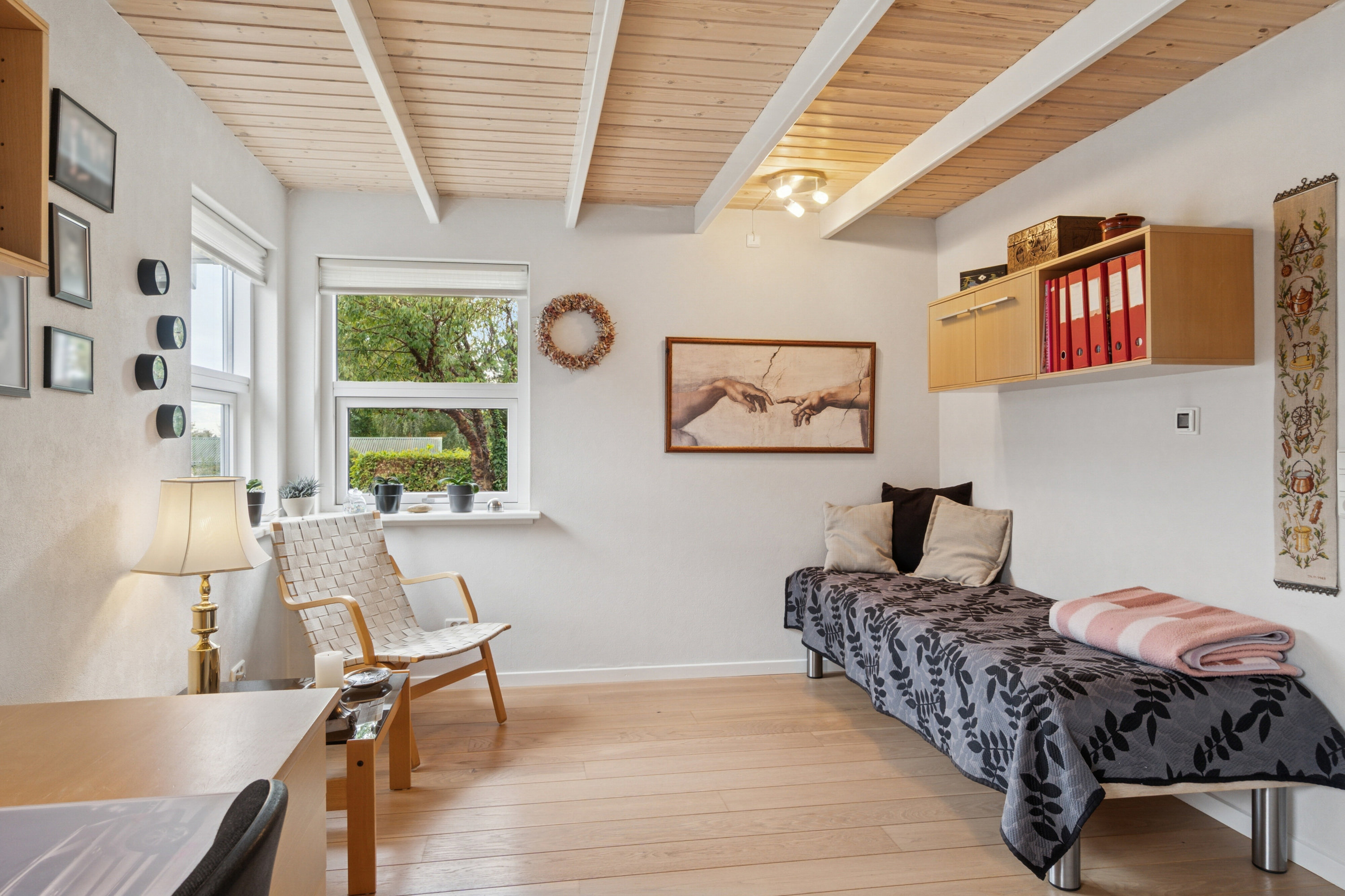 Fremhævet soveværelse billede i fuldskærmstilstand. Billede af Solsortevej 4, Kongsmark, 4200 Slagelse