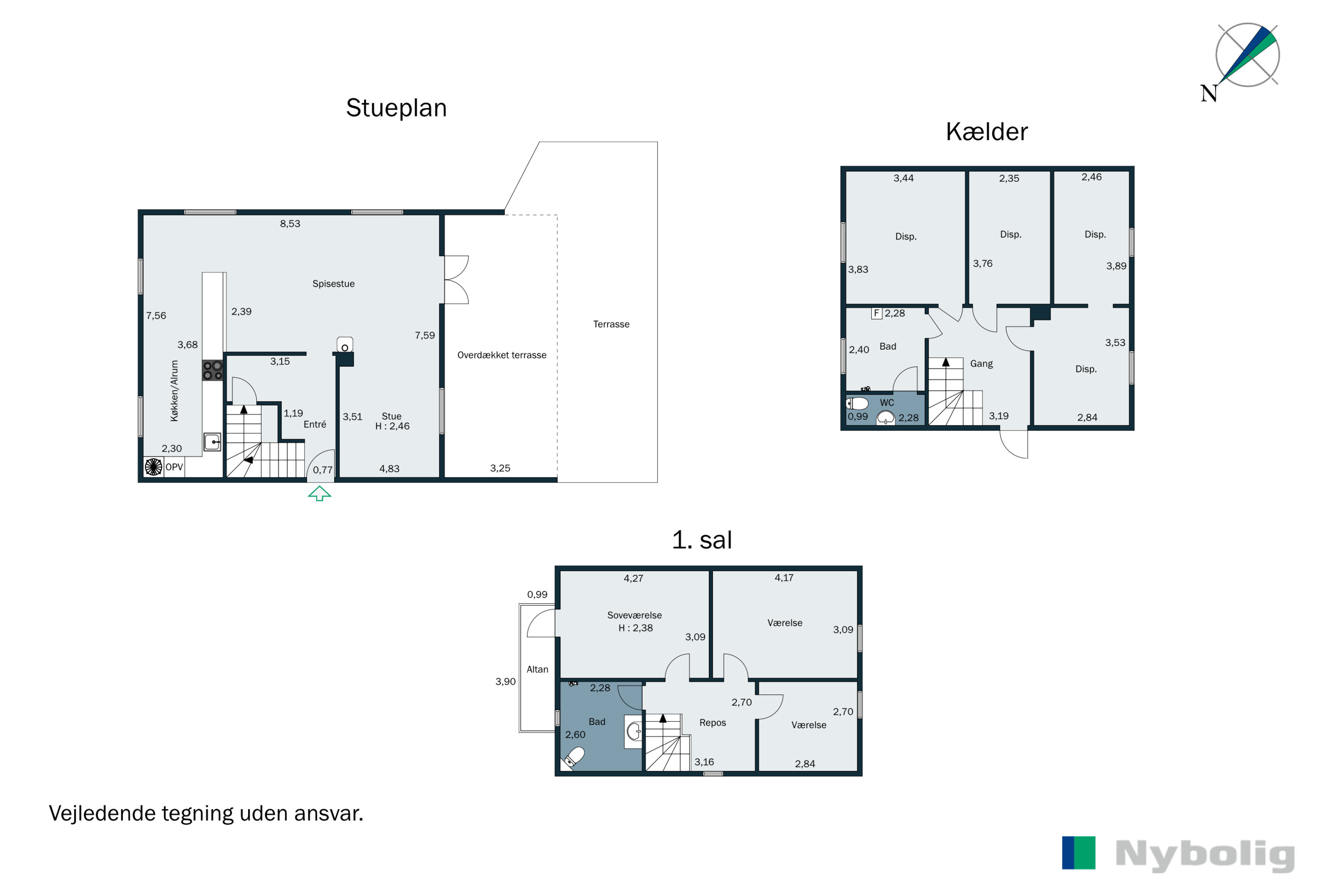 Plantegninger billede af Lærkevej 23, 4220 Korsør