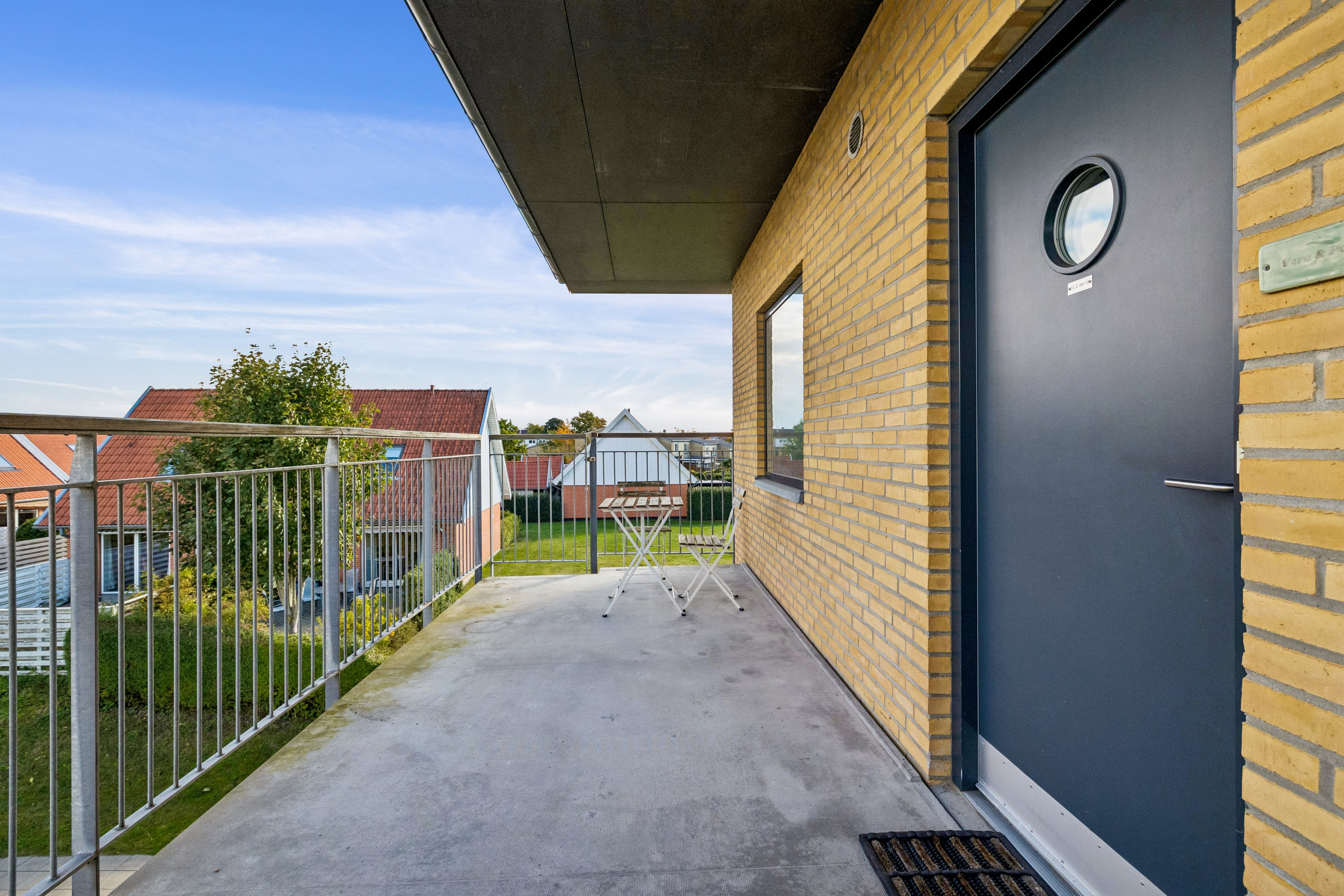 Fremhævet svalegang billede i fuldskærmstilstand. Billede af Mølleparken 13, 2. 10., 8660 Skanderborg