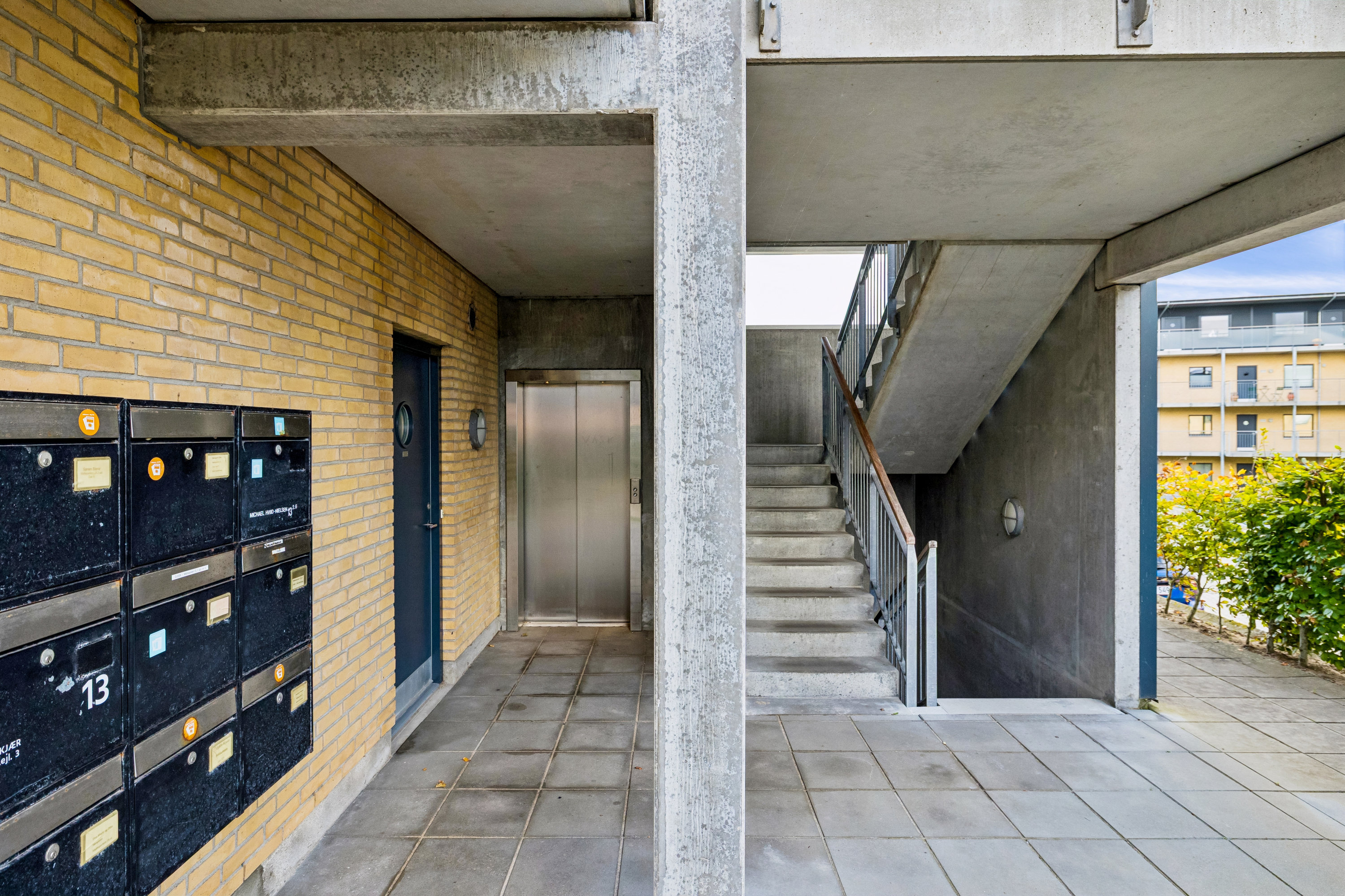 Fremhævet opgang billede i fuldskærmstilstand. Billede af Mølleparken 13, 2. 10., 8660 Skanderborg