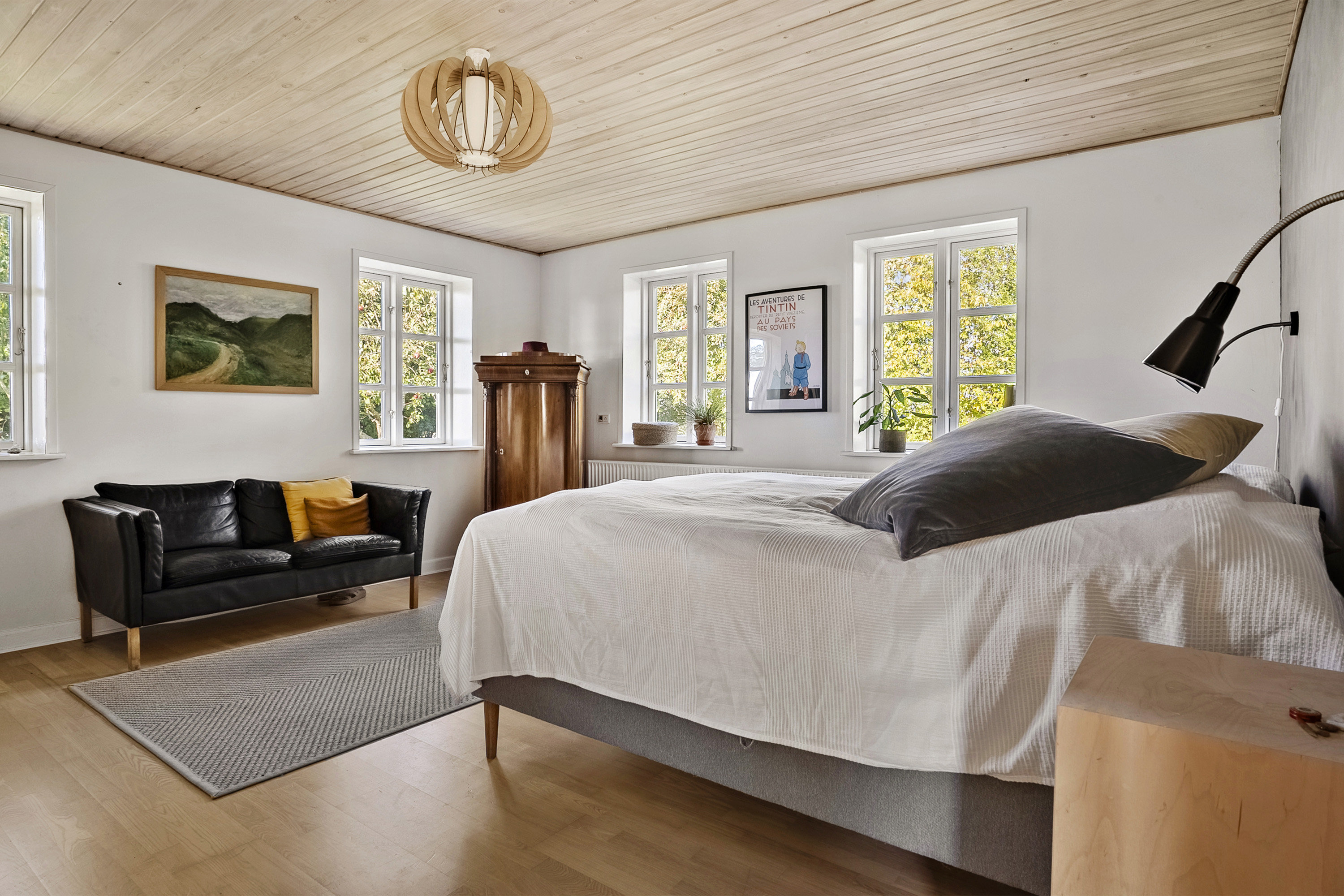 Fremhævet soveværelse billede i fuldskærmstilstand. Billede af Korsbækdal 4, 7150 Barrit