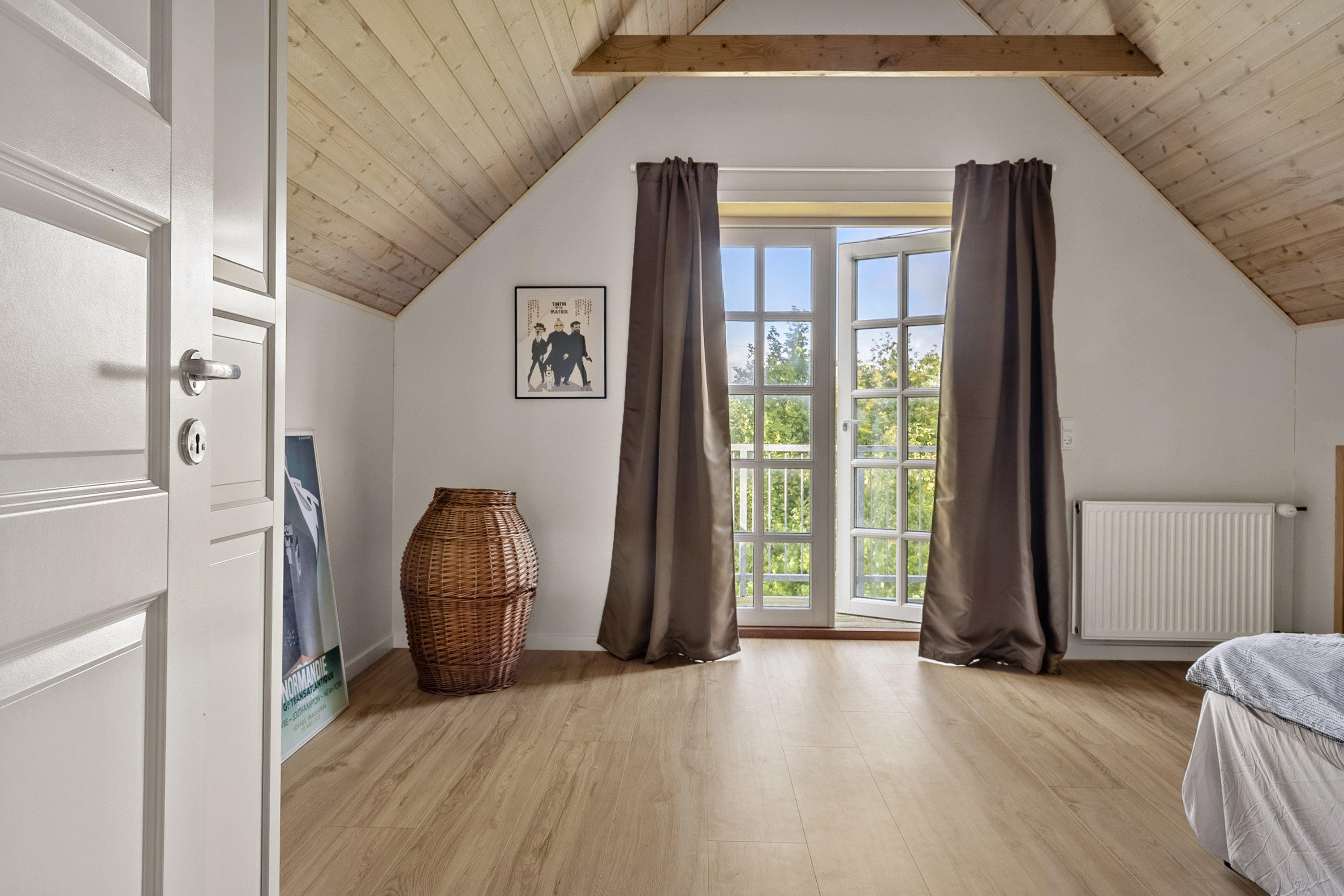 Fremhævet soveværelse billede i fuldskærmstilstand. Billede af Korsbækdal 4, 7150 Barrit