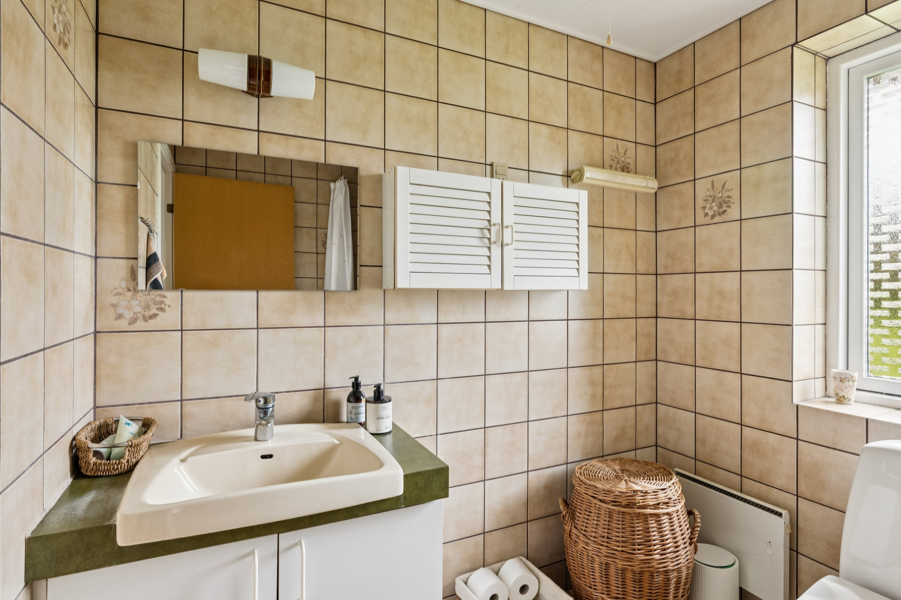 Fremhævet badeværelse billede i fuldskærmstilstand. Billede af Østre Fasanvej 28, 8410 Rønde