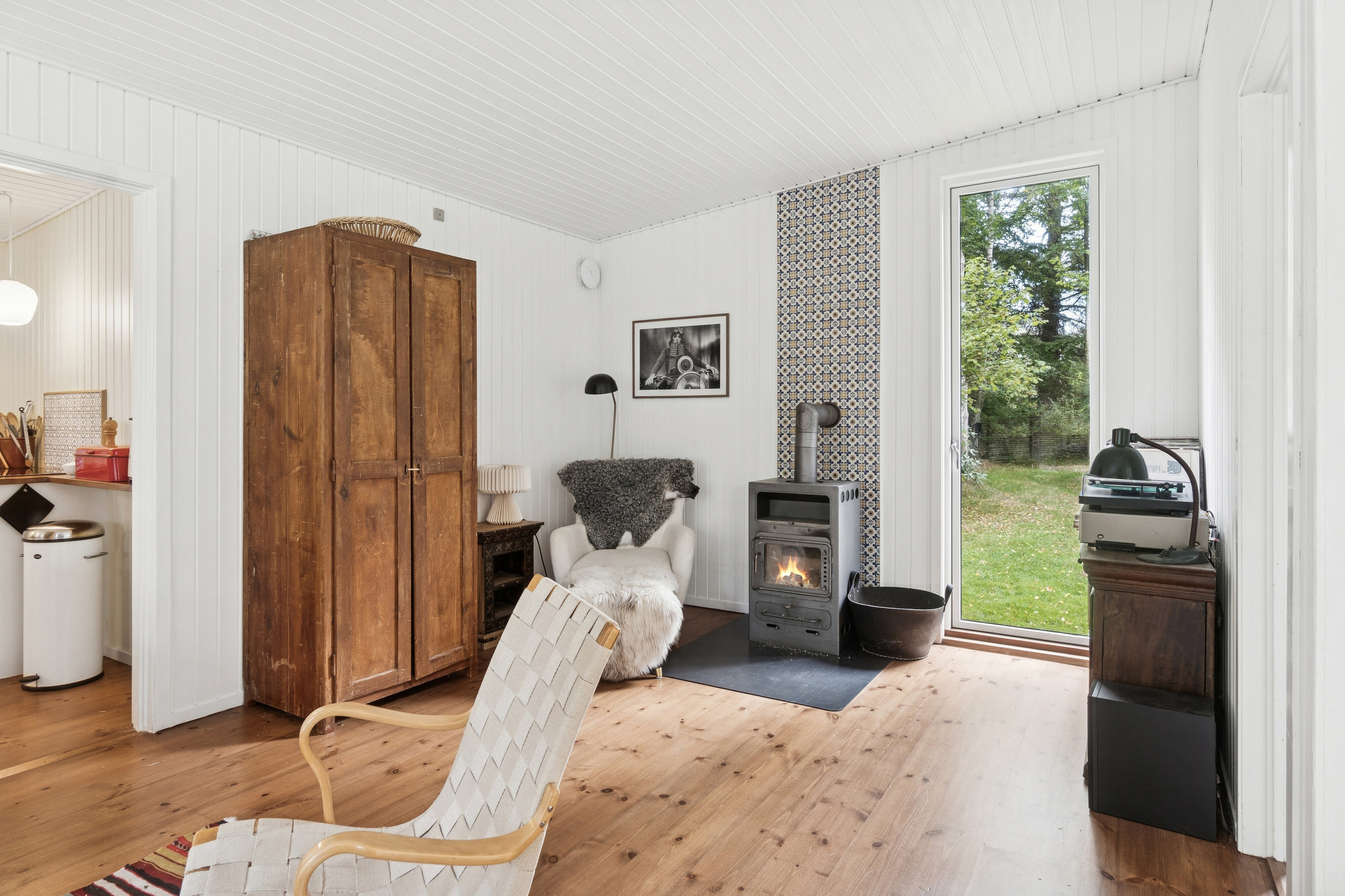 Fremhævet stue billede i fuldskærmstilstand. Billede af Holger Andresens Vænge 11, 4581 Rørvig