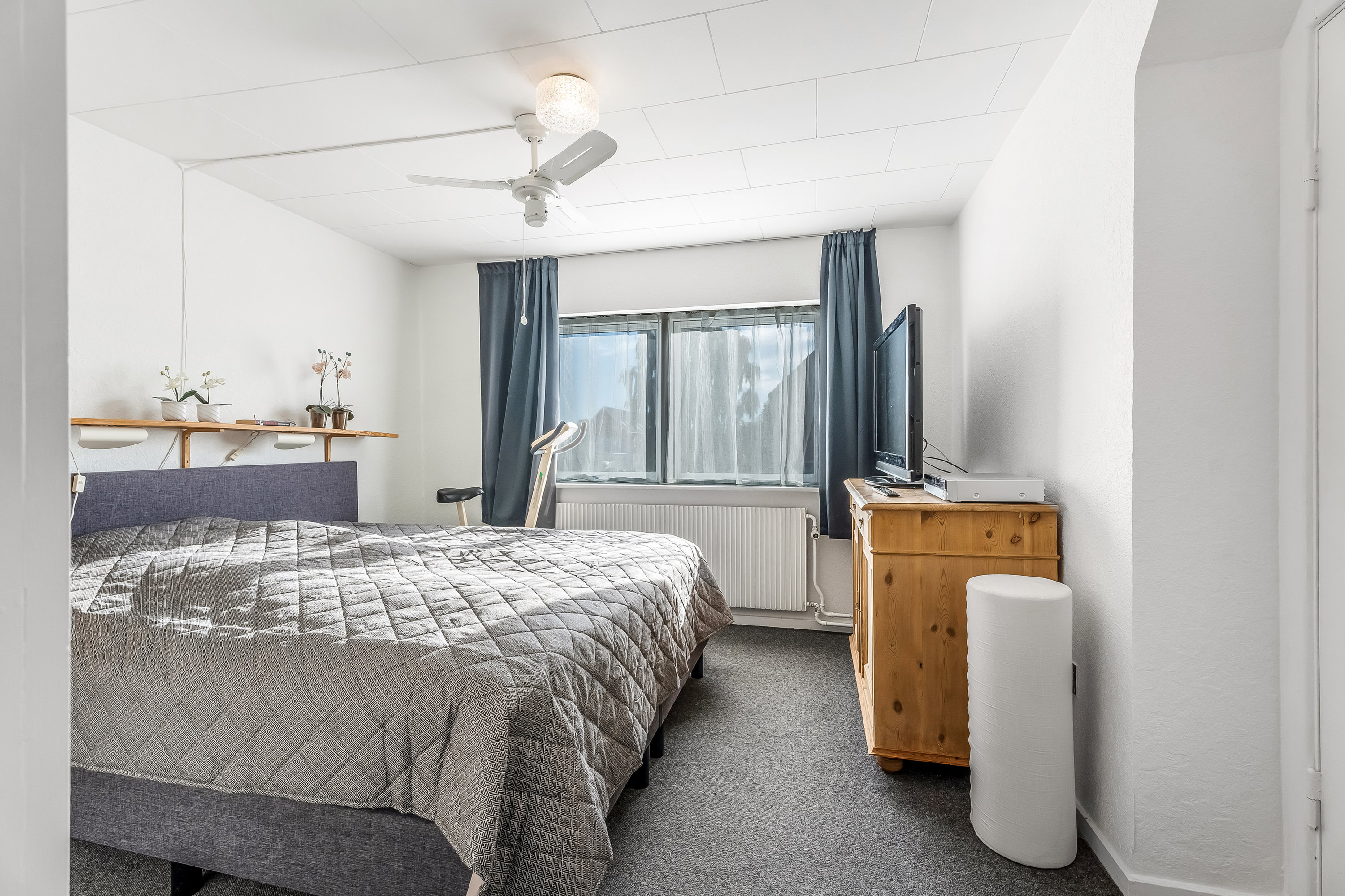 Fremhævet soveværelse billede i fuldskærmstilstand. Billede af Vestervej 45, 4960 Holeby