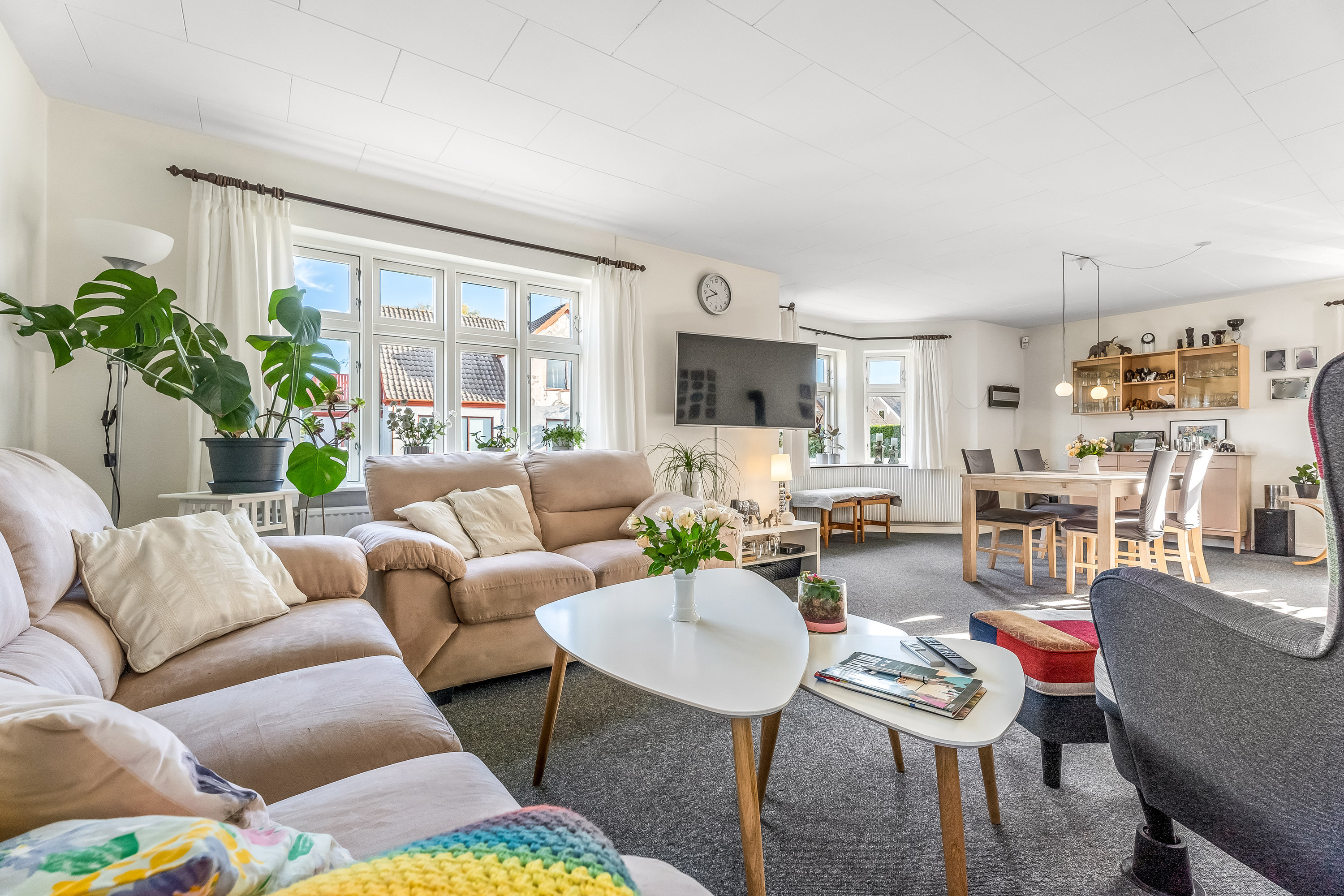 Fremhævet stue billede i fuldskærmstilstand. Billede af Vestervej 45, 4960 Holeby