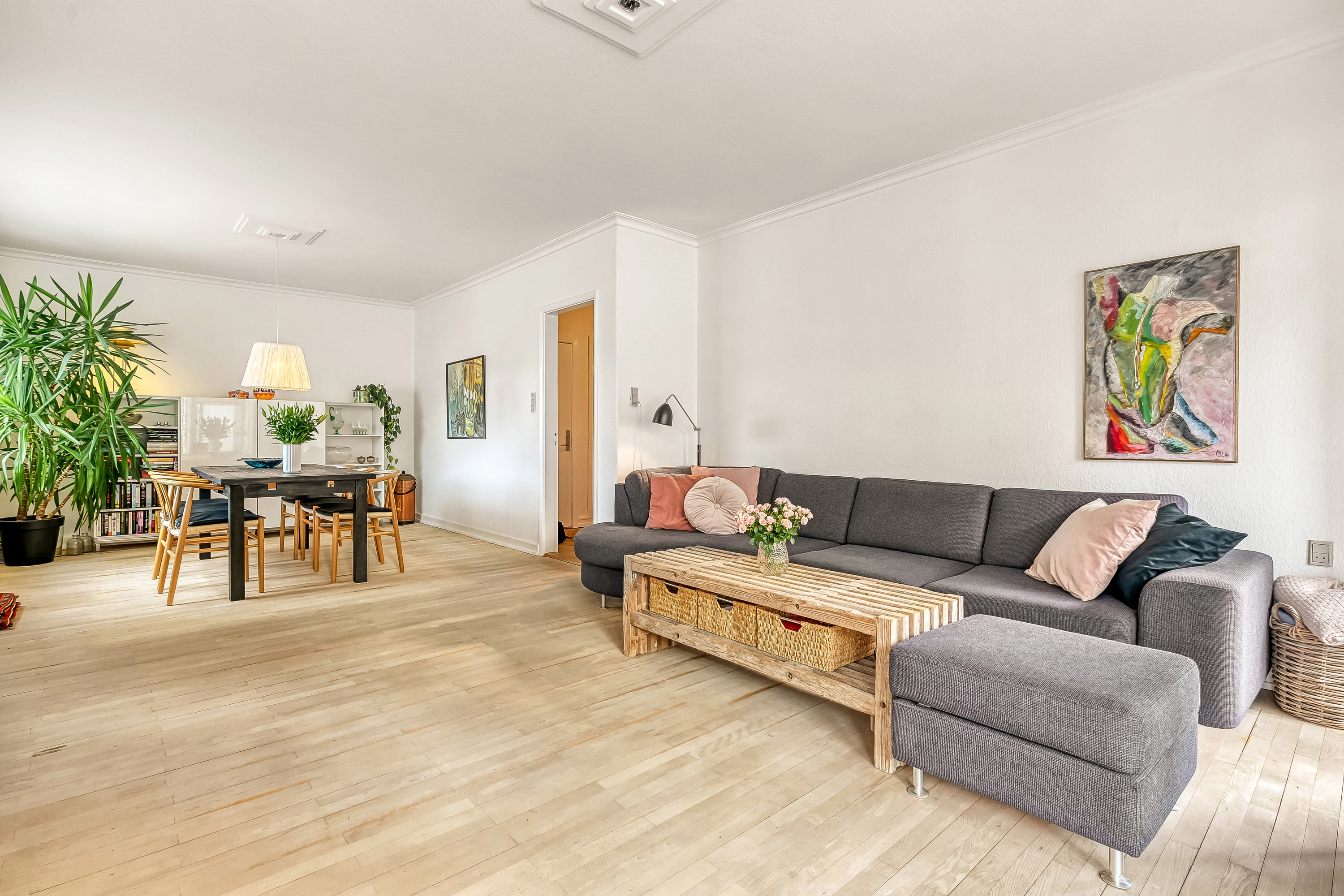 Fremhævet stue billede i fuldskærmstilstand. Billede af Strandbygade 79, st.., 6700 Esbjerg