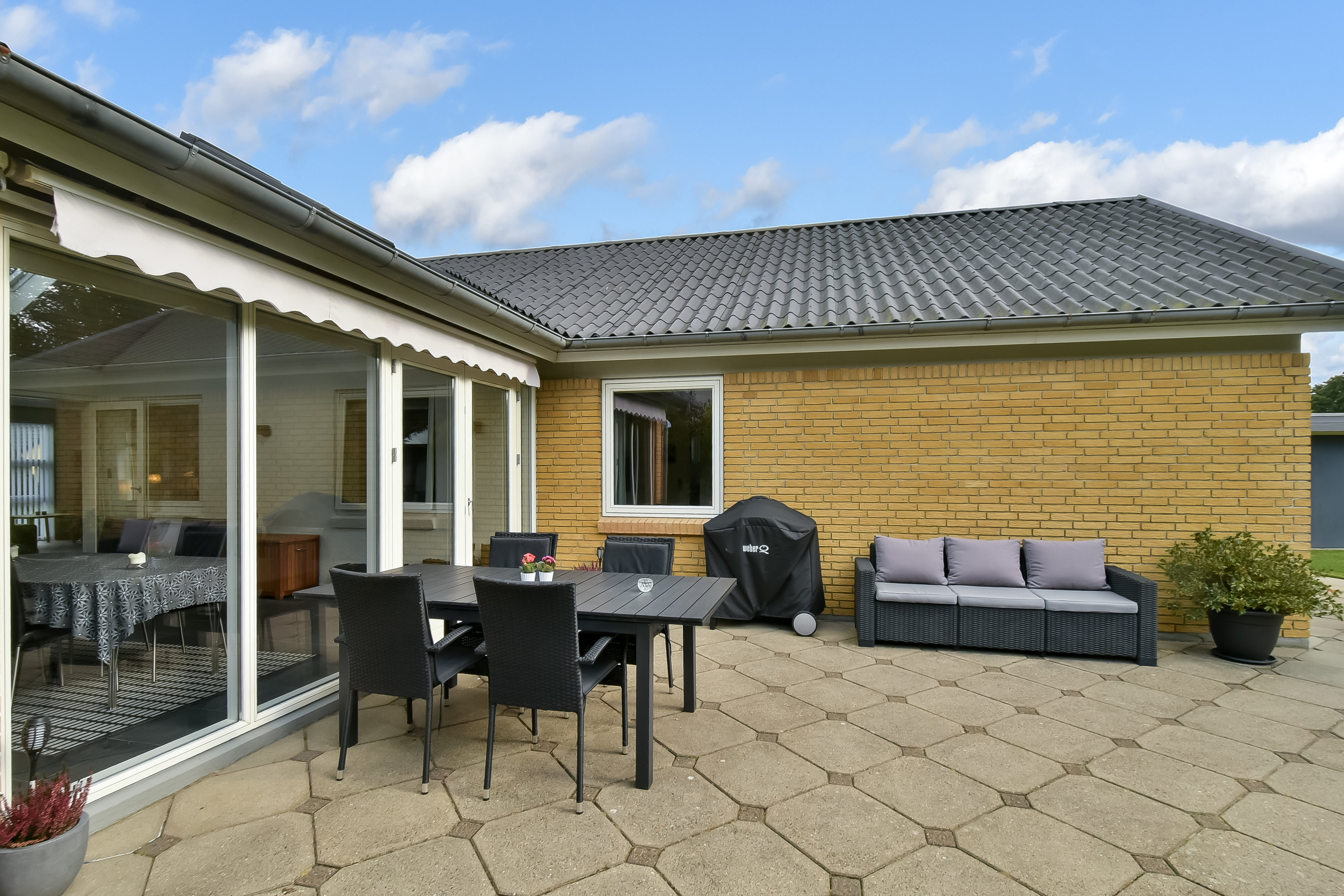 Fremhævet terrasse billede i fuldskærmstilstand. Billede af Straussvej 11, 7400 Herning