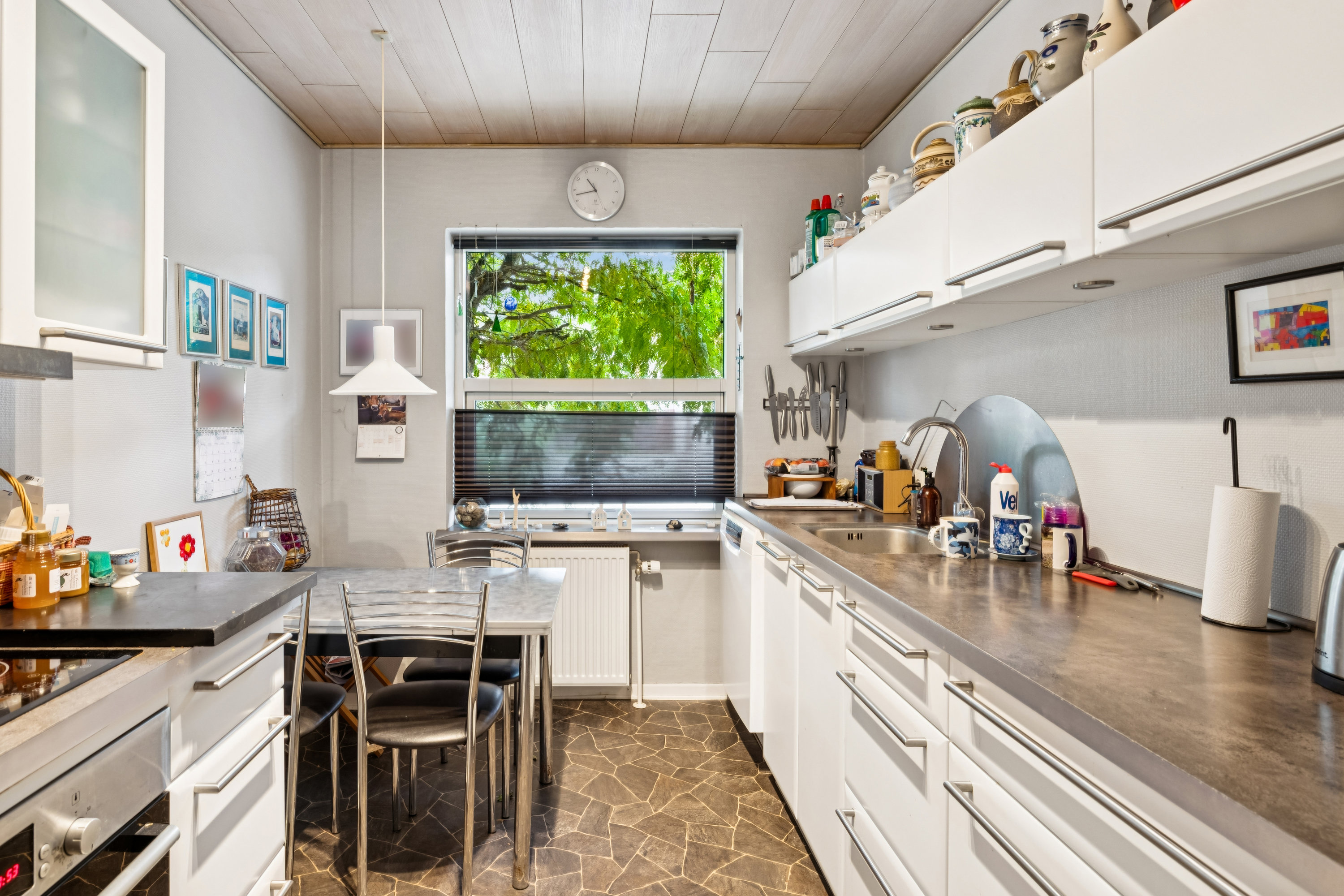 Fremhævet køkken billede i fuldskærmstilstand. Billede af Nygade 7, 8550 Ryomgård