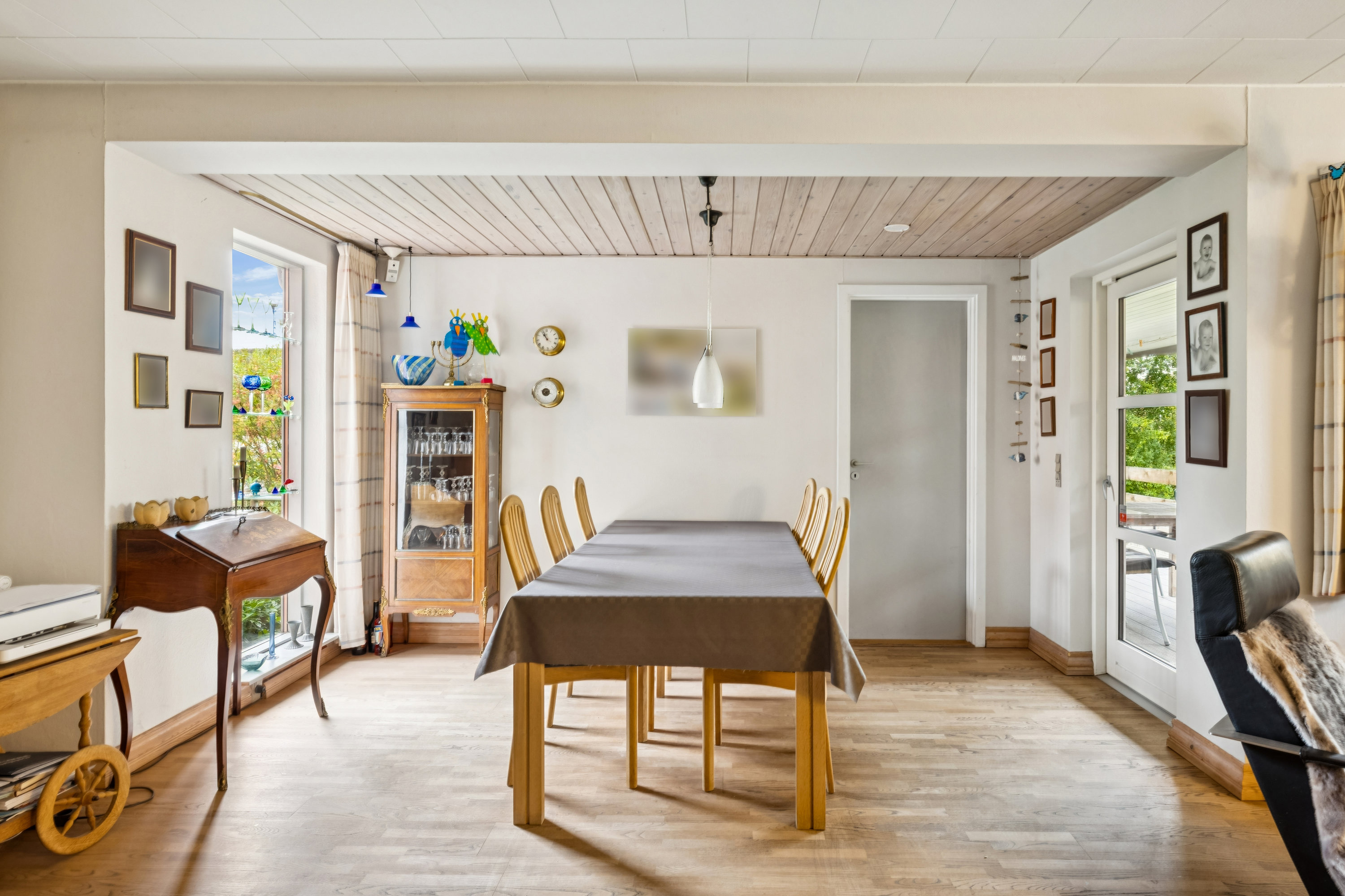 Fremhævet stue billede i fuldskærmstilstand. Billede af Nygade 7, 8550 Ryomgård