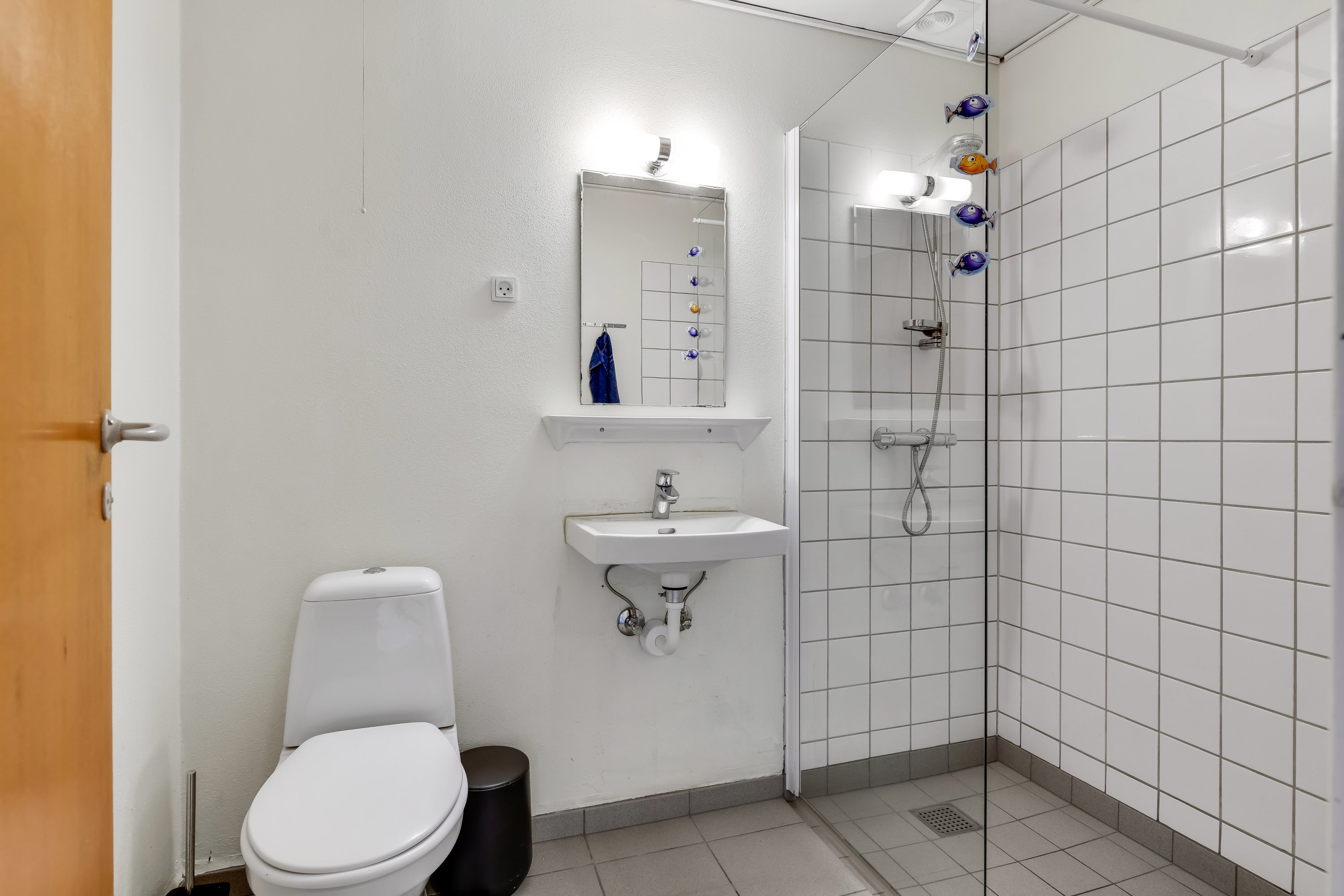 Fremhævet badeværelse billede i fuldskærmstilstand. Billede af Kløverengen 2, Nordby, 6720 Fanø