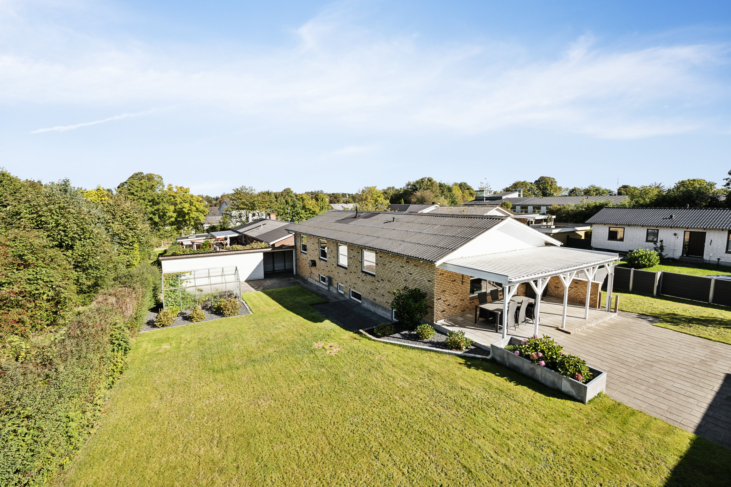 Miniaturebillede 1: ejendommen. Billede af Nyvænget 4, Sparkær, 8800 Viborg