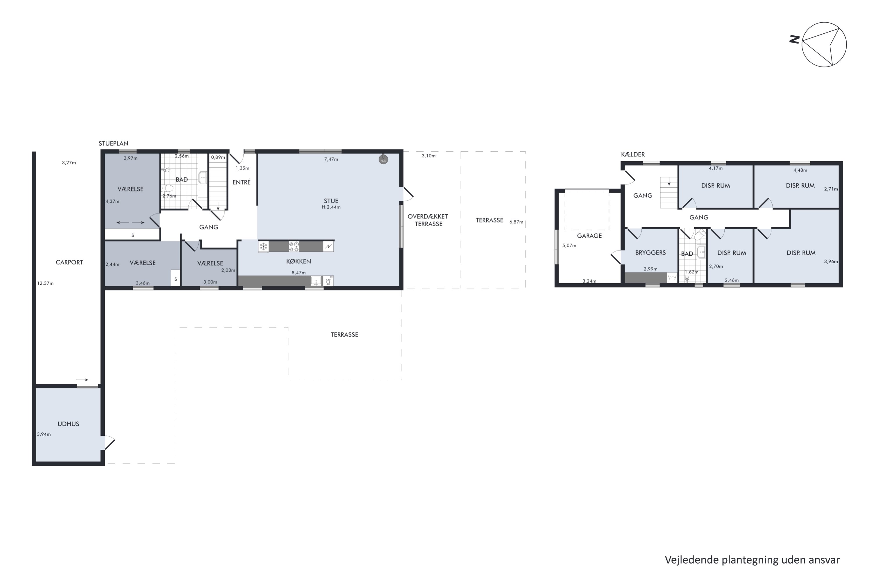Plantegninger billede af Nyvænget 4, Sparkær, 8800 Viborg