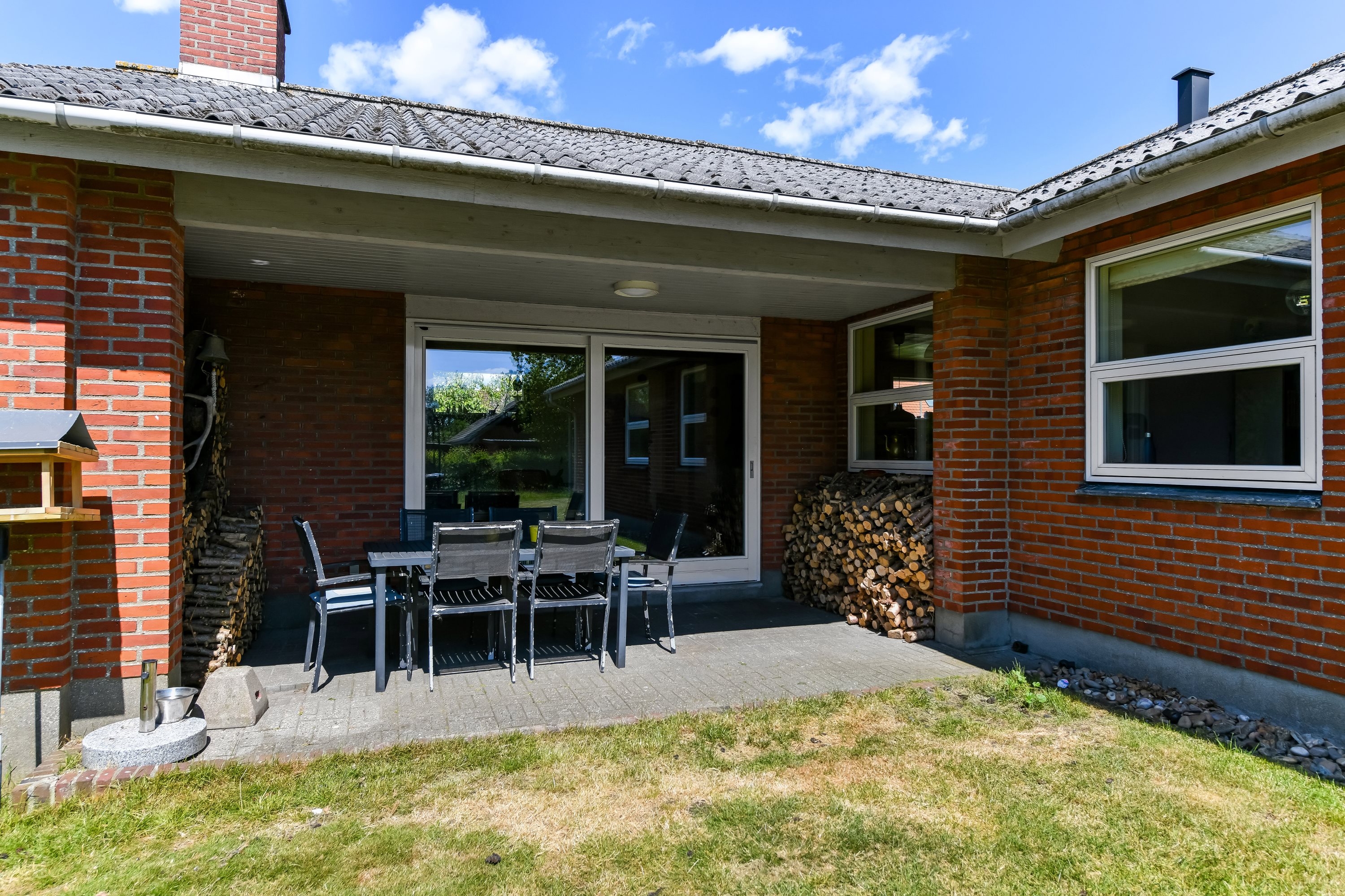 Fremhævet terrasse billede i fuldskærmstilstand. Billede af Kløverengen 2, Nordby, 6720 Fanø