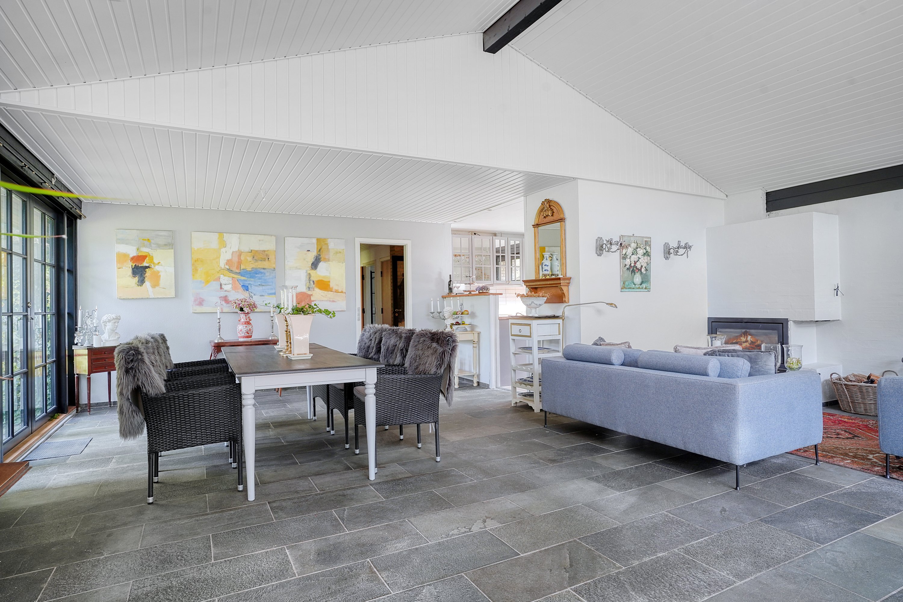 Fremhævet spisestue billede i fuldskærmstilstand. Billede af Nordre Strandvej 447A, 3100 Hornbæk