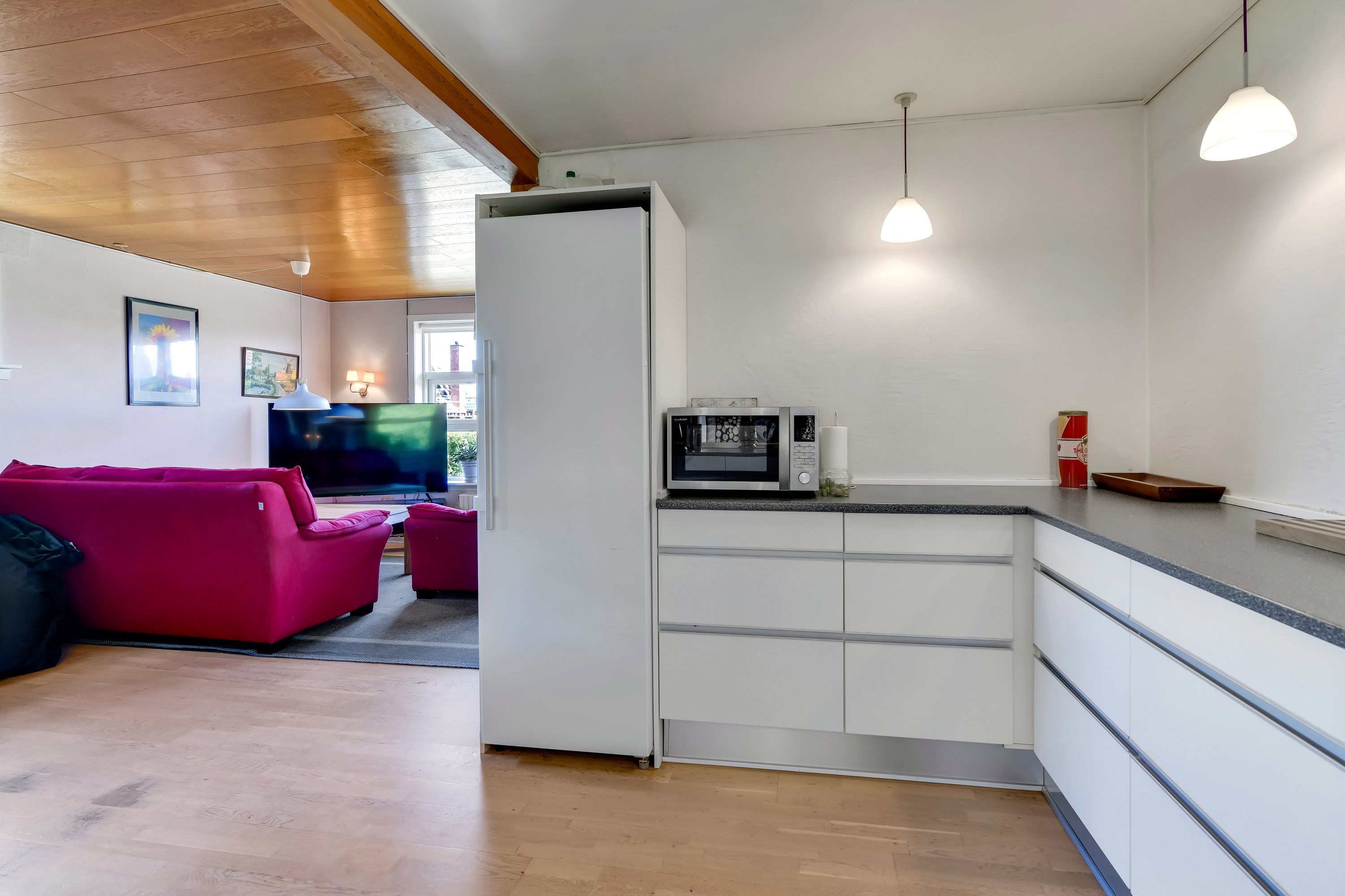 Fremhævet køkken billede i fuldskærmstilstand. Billede af Kløverengen 2, Nordby, 6720 Fanø