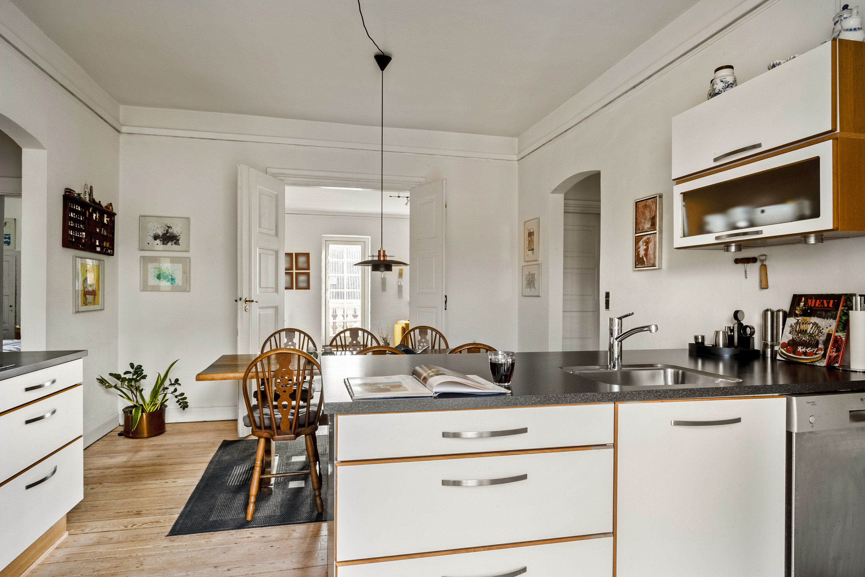 Fremhævet køkken billede i fuldskærmstilstand. Billede af Sundvej 1, 3. th., 8700 Horsens