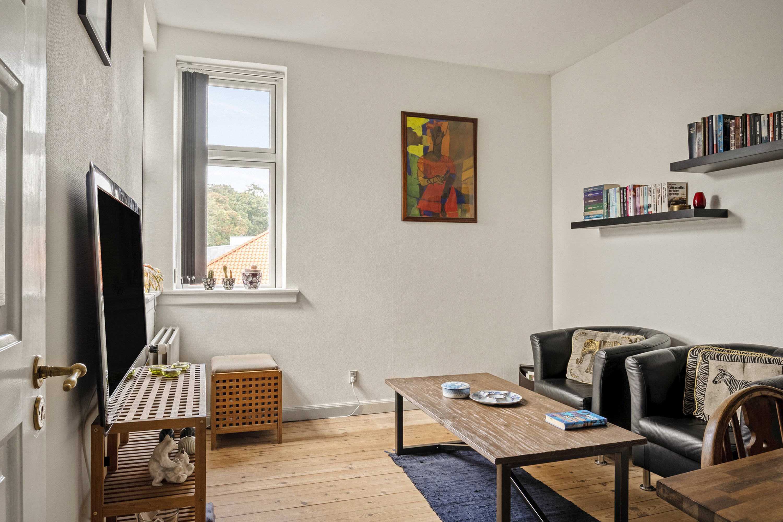 Fremhævet stue billede i fuldskærmstilstand. Billede af Sundvej 1, 3. th., 8700 Horsens