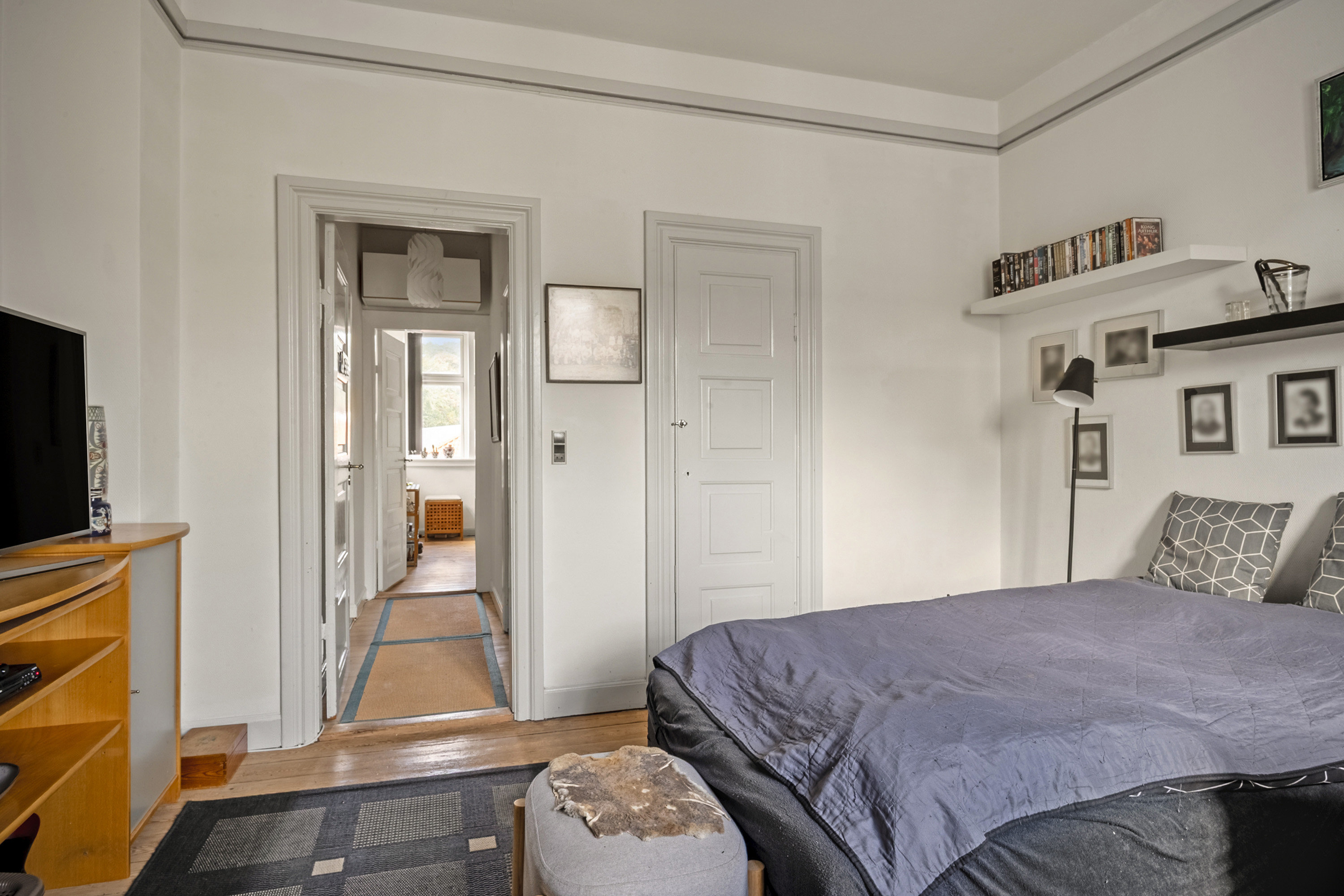 Fremhævet soveværelse billede i fuldskærmstilstand. Billede af Sundvej 1, 3. th., 8700 Horsens