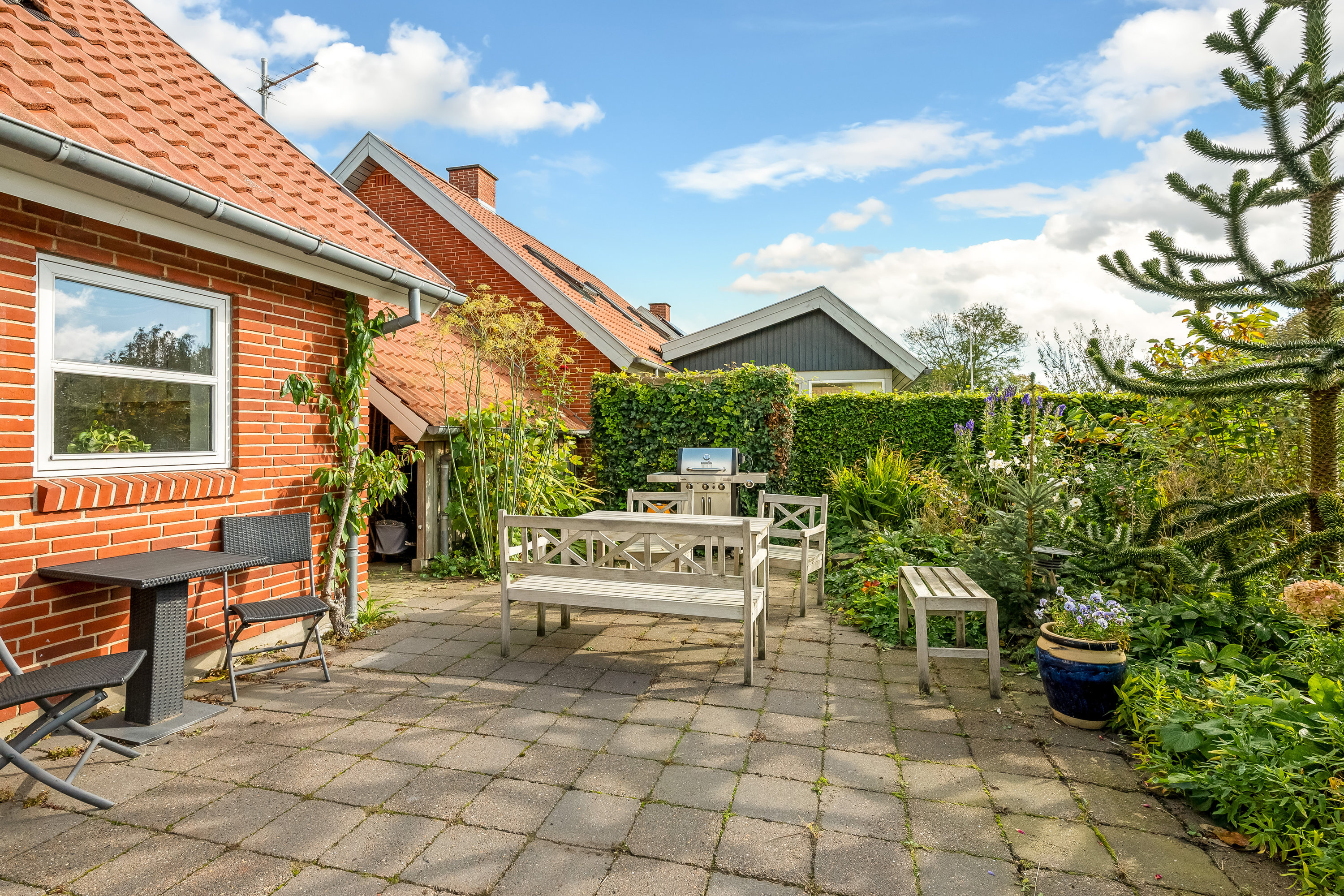 Fremhævet terrasse billede i fuldskærmstilstand. Billede af Kobberupvej 207, Mejrup, 7500 Holstebro