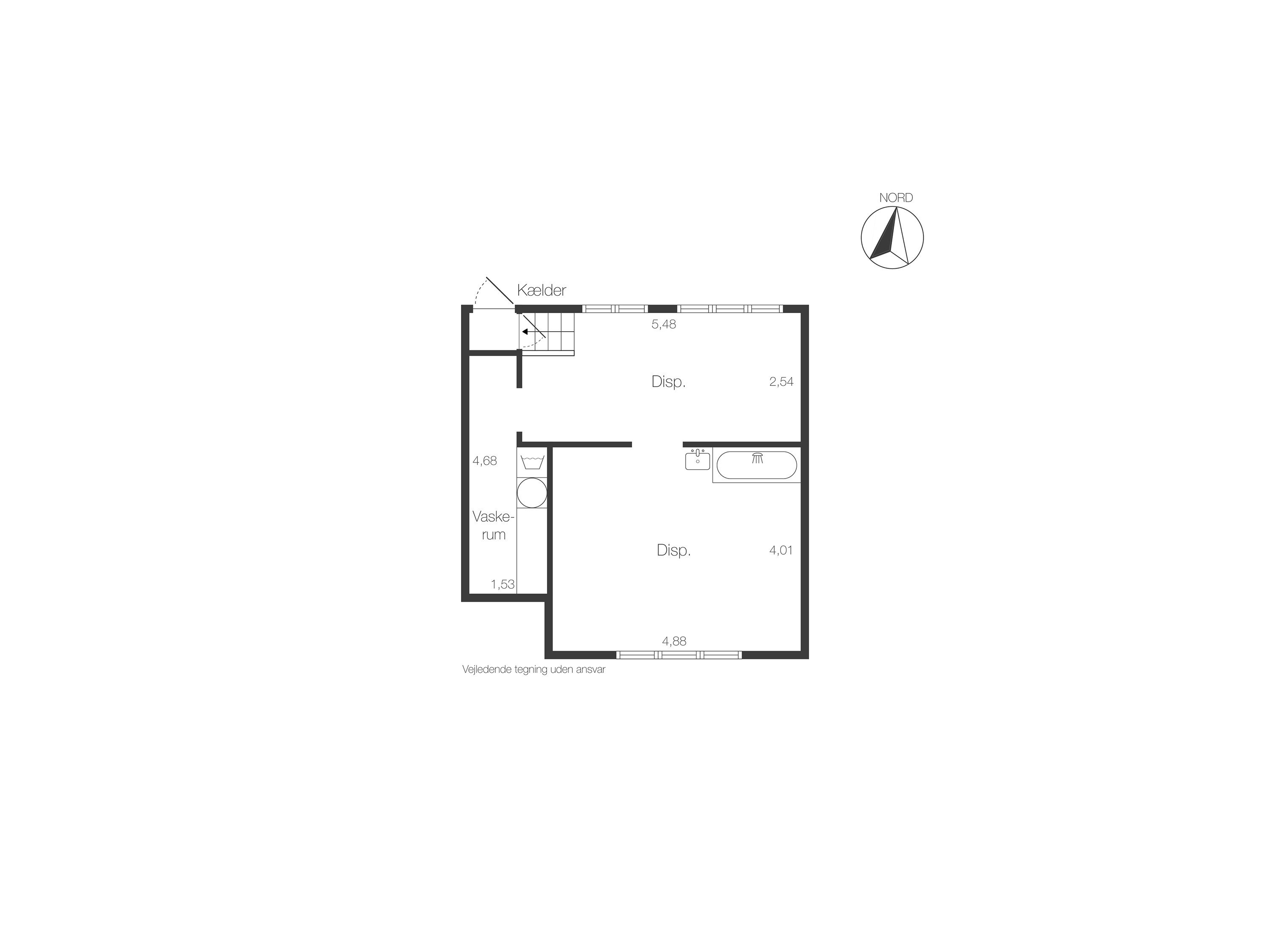 Plantegninger billede af Mosegårdsvej 104, 2820 Gentofte