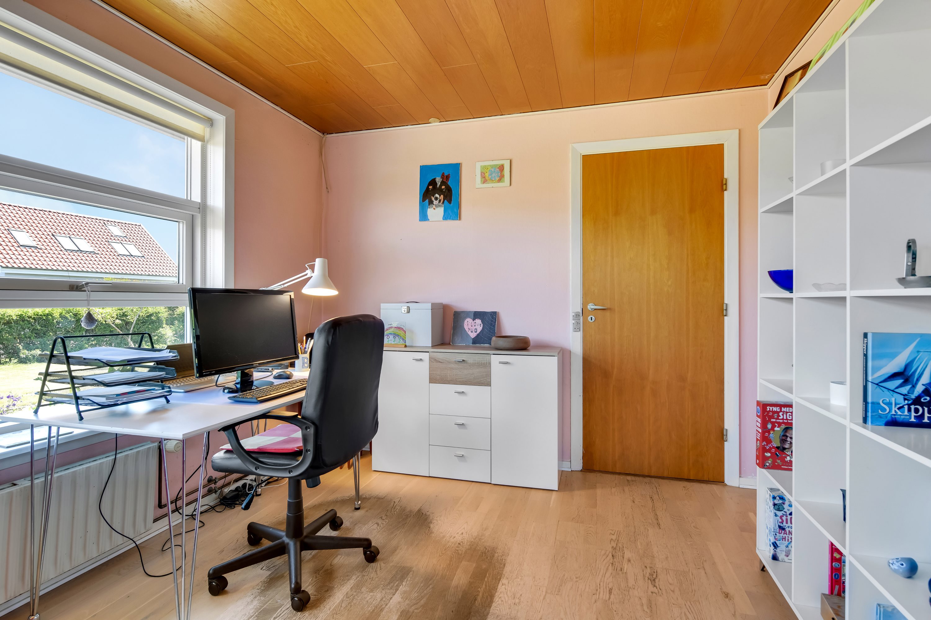 Fremhævet stue billede i fuldskærmstilstand. Billede af Kløverengen 2, Nordby, 6720 Fanø