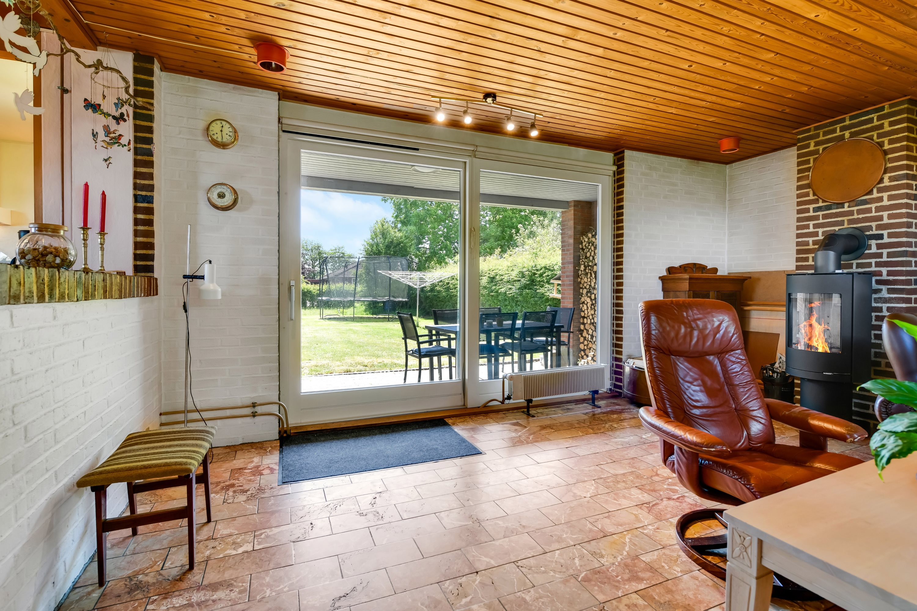 Fremhævet stue billede i fuldskærmstilstand. Billede af Kløverengen 2, Nordby, 6720 Fanø