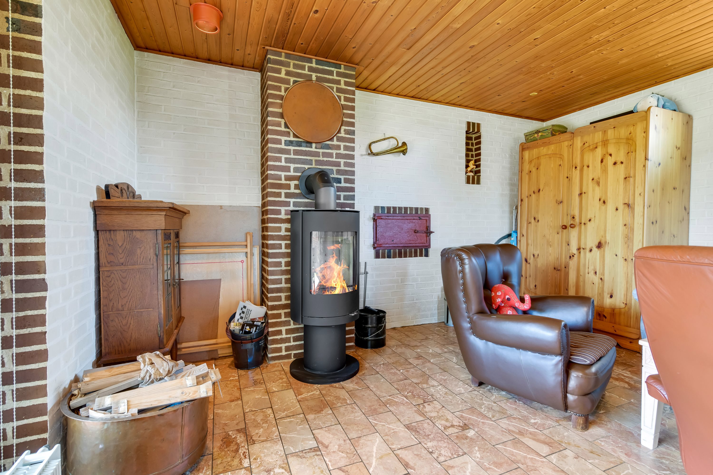 Fremhævet stue billede i fuldskærmstilstand. Billede af Kløverengen 2, Nordby, 6720 Fanø