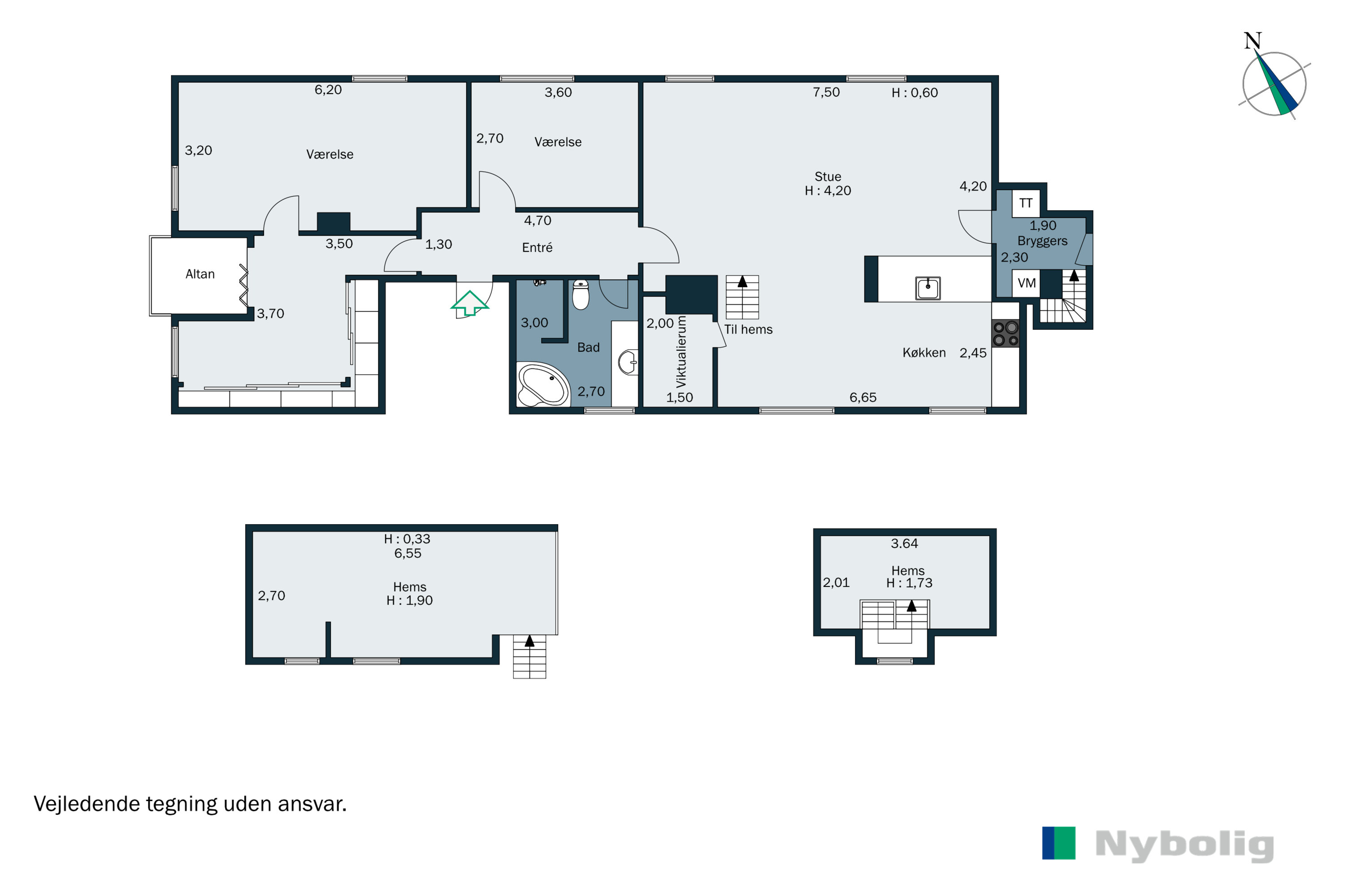 Plantegninger billede af Nyhavn 31C, 4., 1051 København K