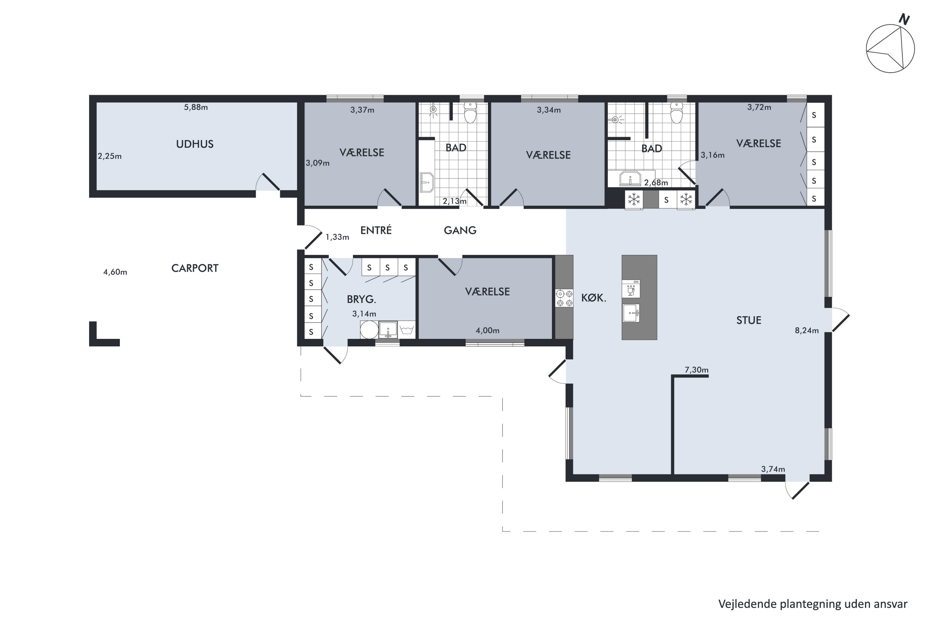 Plantegninger billede af Solhvervs Alle 25, 9440 Aabybro
