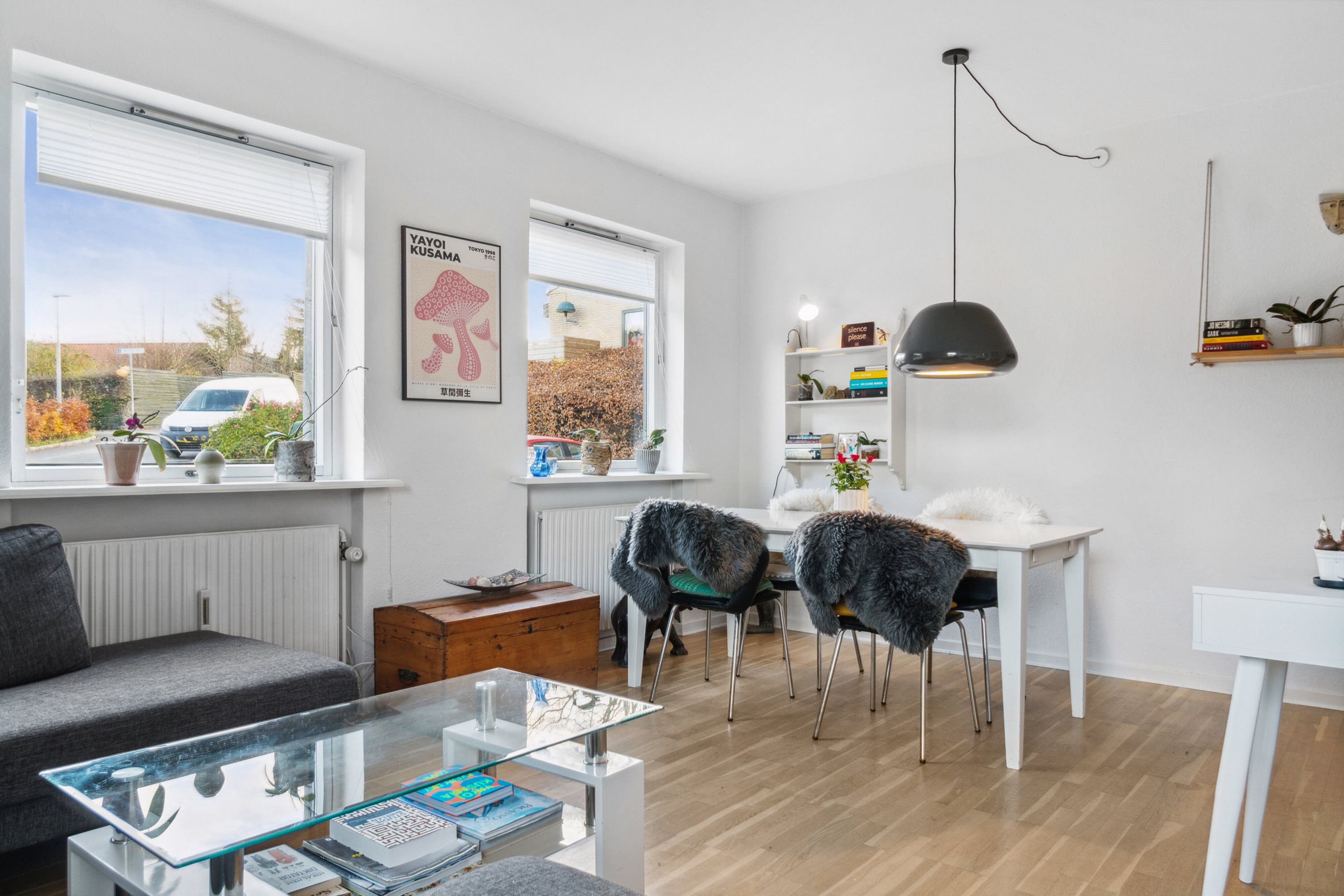 Miniaturebillede 1: stue. Billede af Nagelsvej 18, st.. 1., Skåde, 8270 Højbjerg