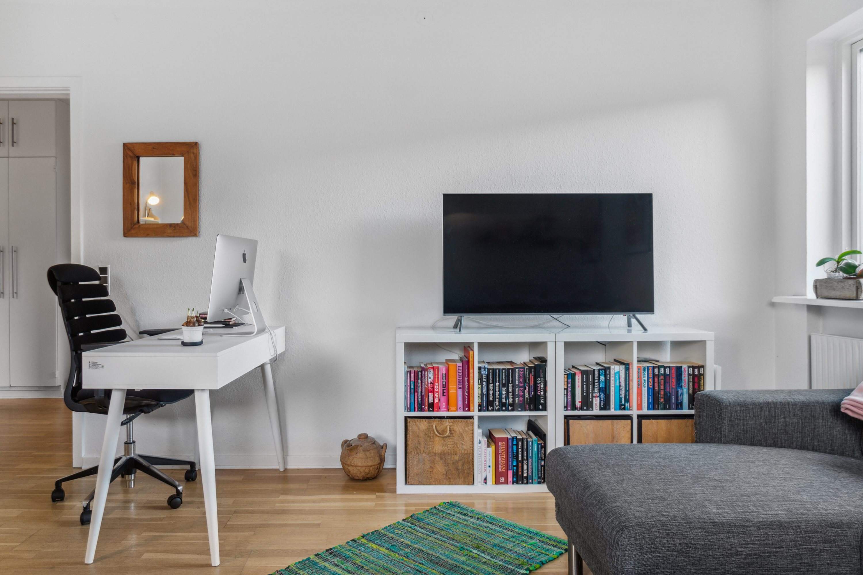 Fremhævet stue billede i fuldskærmstilstand. Billede af Nagelsvej 18, st.. 1., Skåde, 8270 Højbjerg