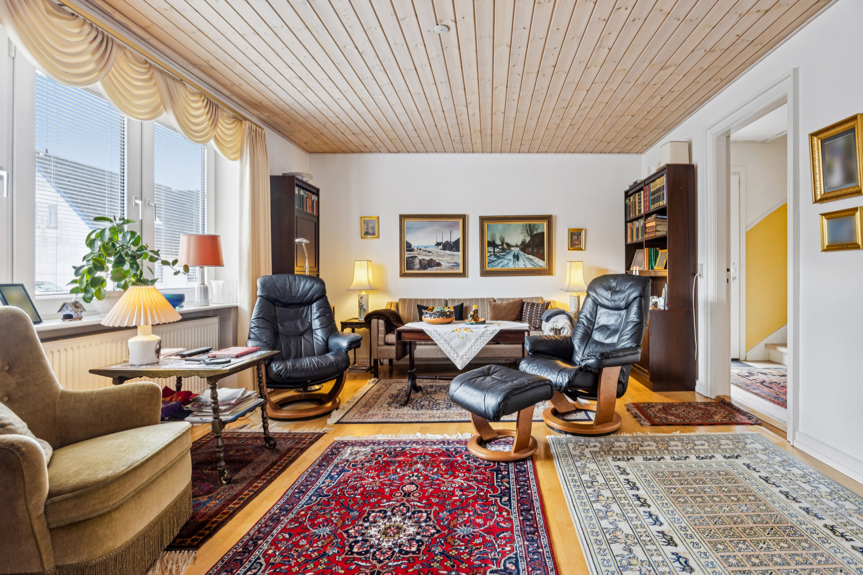 Fremhævet stue billede i fuldskærmstilstand. Billede af Østergade 39, 9460 Brovst