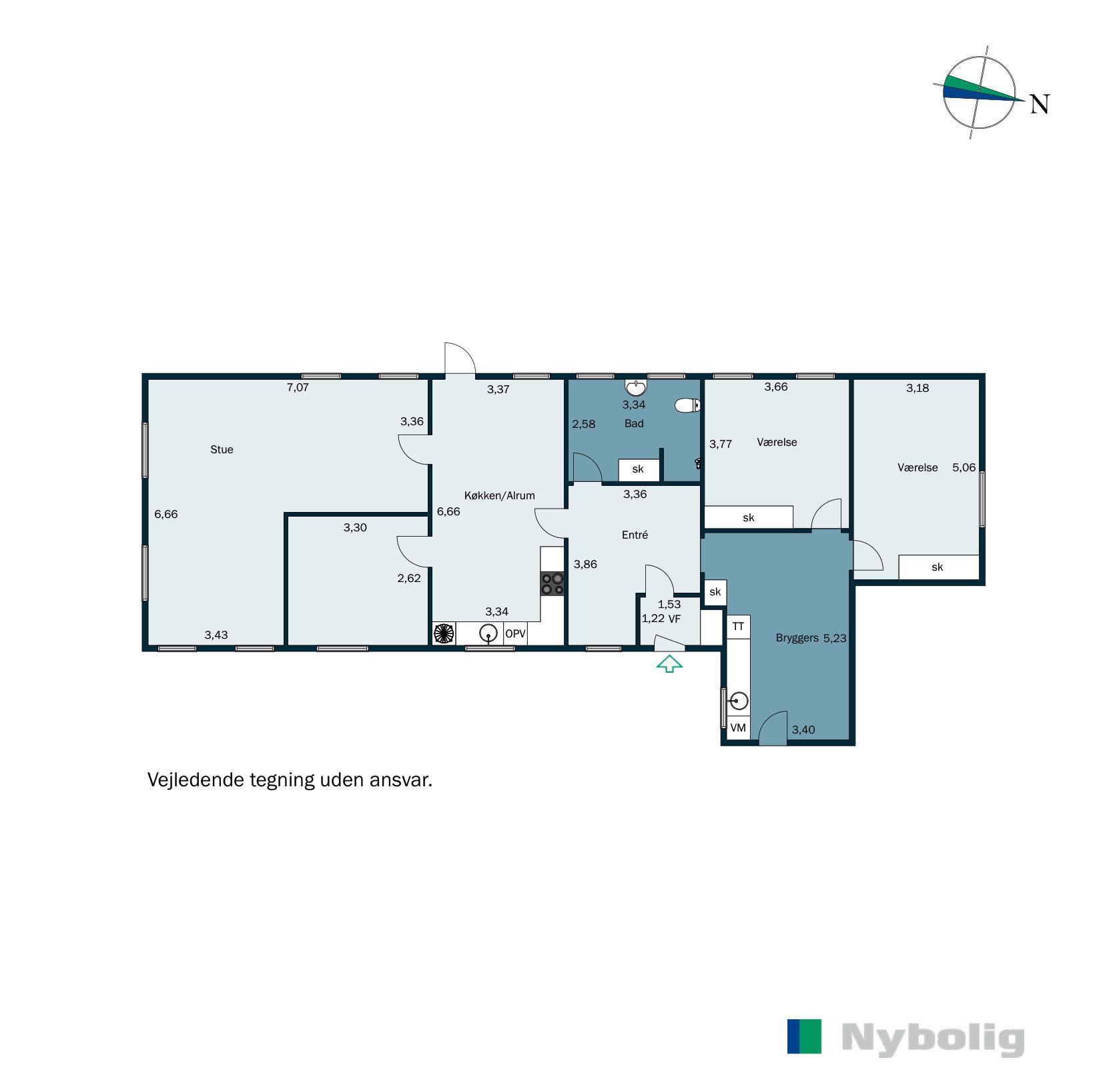 Plantegninger billede af Varde Landevej 65, Biltoft, 6800 Varde