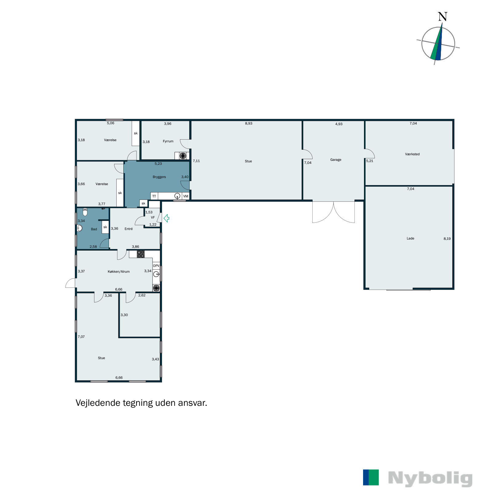 Plantegninger billede af Varde Landevej 65, Biltoft, 6800 Varde