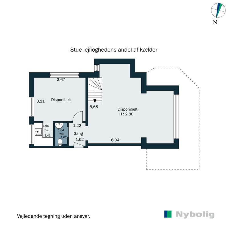 Plantegninger billede af Aldersrovej 32, st.., Trøjborg , 8200 Aarhus N