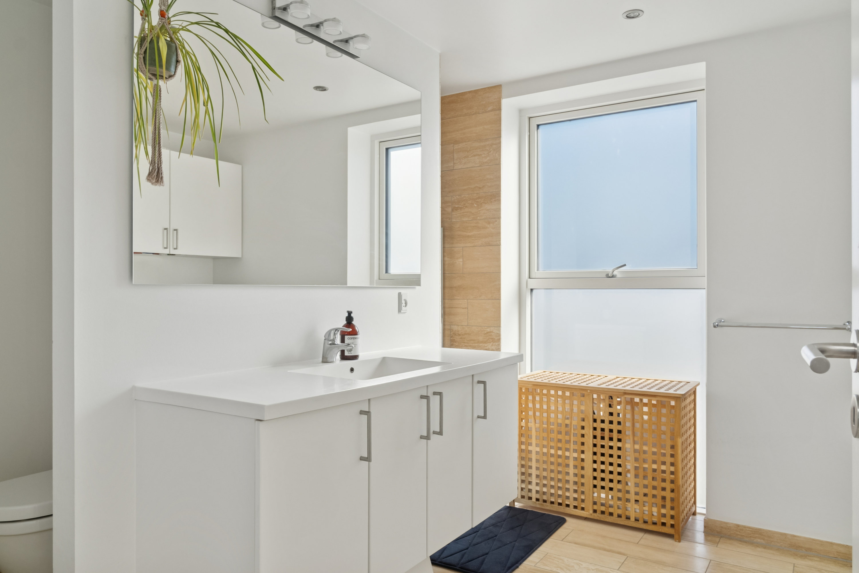 Fremhævet badeværelse billede i fuldskærmstilstand. Billede af Trankær Mosevej 104, 8310 Tranbjerg J