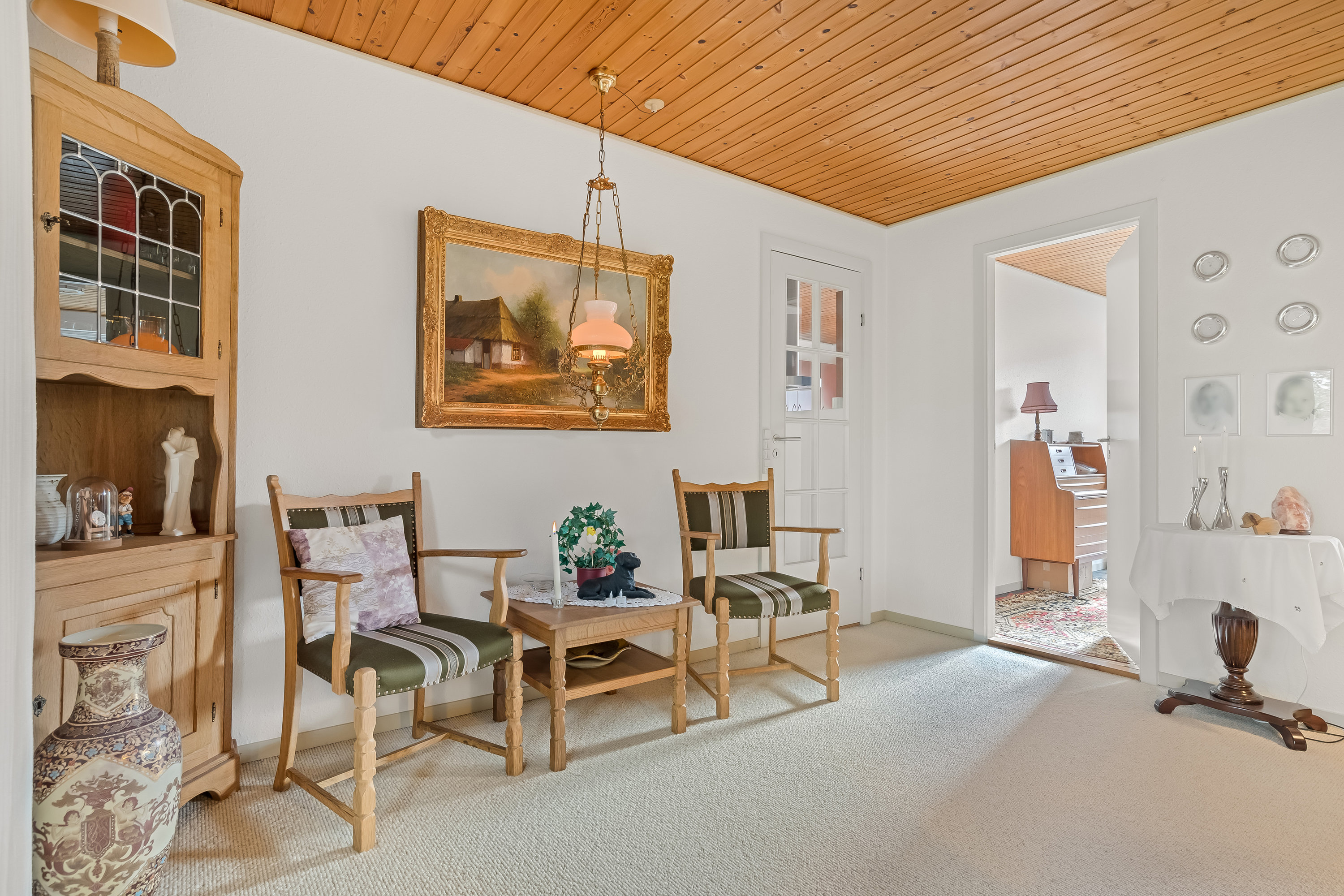 Fremhævet stue billede i fuldskærmstilstand. Billede af Oluf Rings Vej 18, 7500 Holstebro