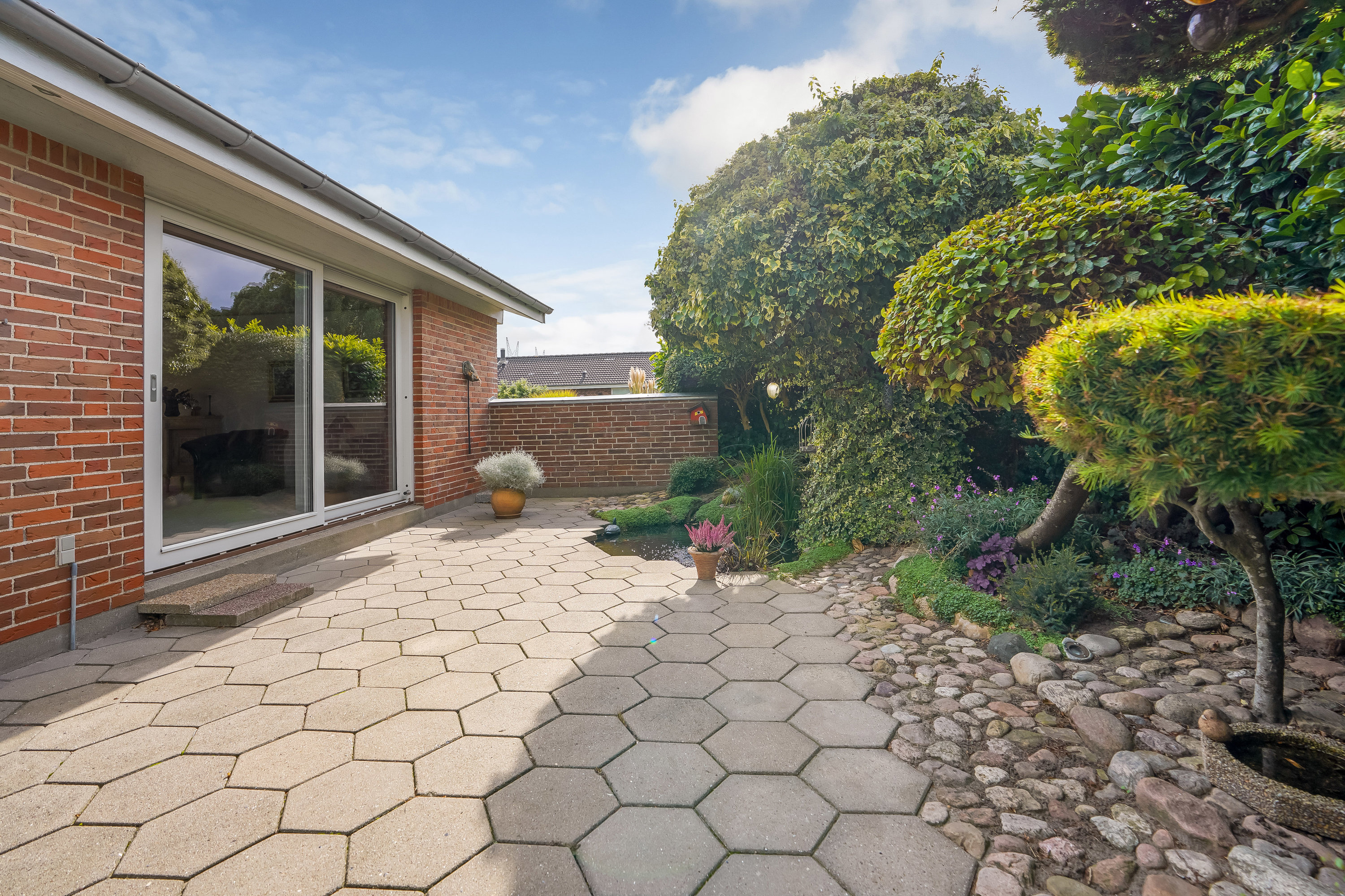 Fremhævet have billede i fuldskærmstilstand. Billede af Mølleløkken 6, Gamborg, 5500 Middelfart