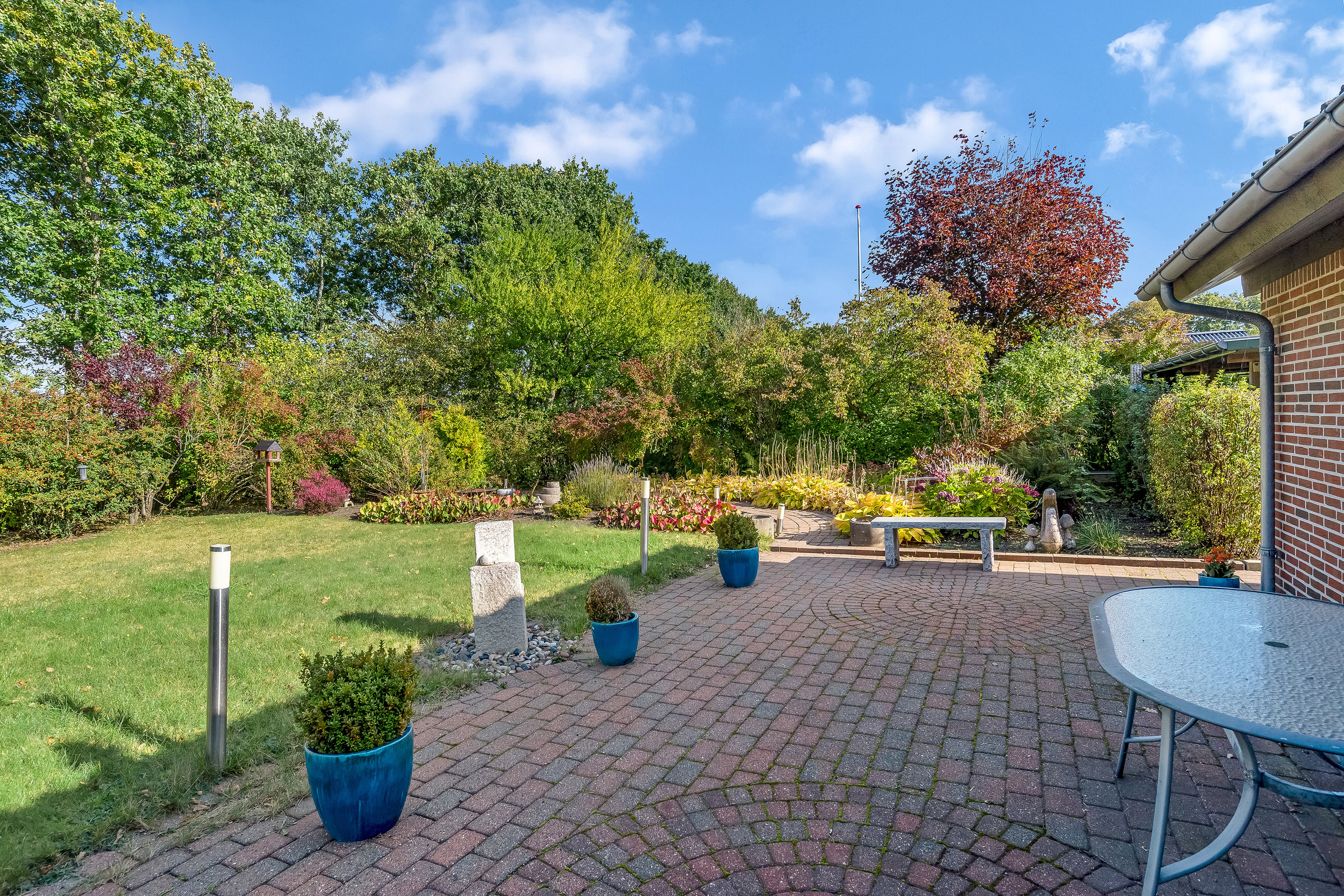 Fremhævet terrasse billede i fuldskærmstilstand. Billede af Oluf Rings Vej 18, 7500 Holstebro