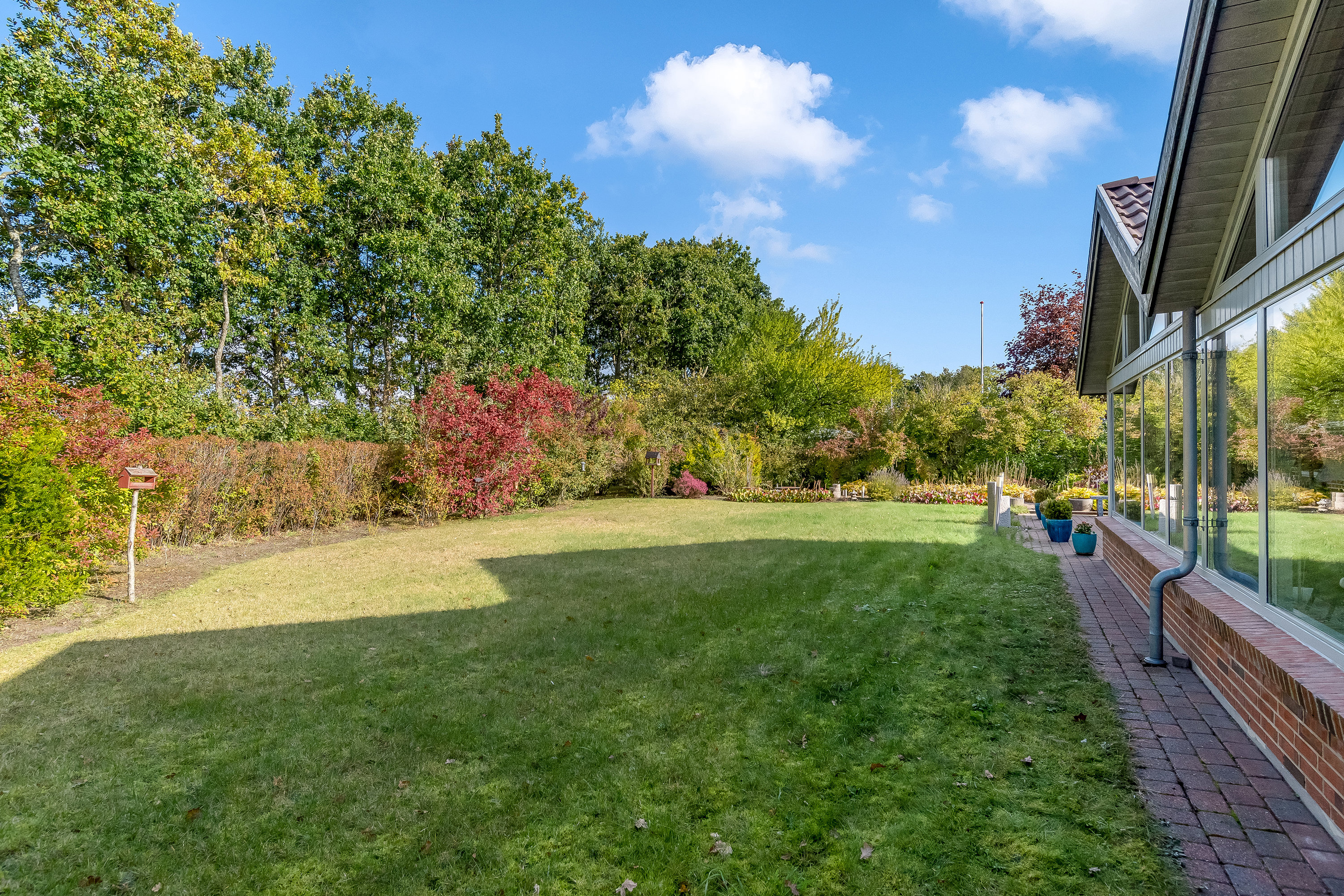 Fremhævet have billede i fuldskærmstilstand. Billede af Oluf Rings Vej 18, 7500 Holstebro